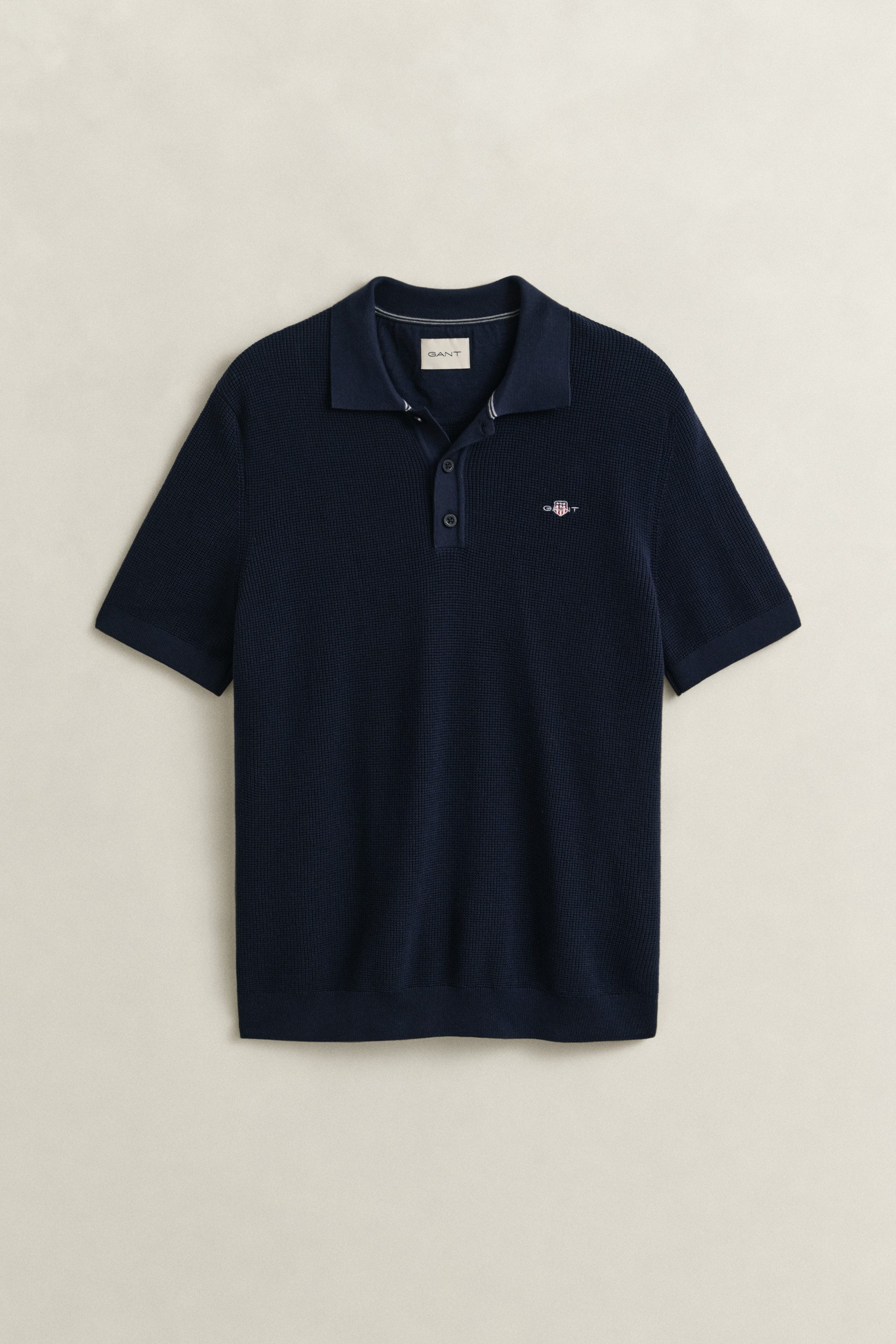 Poloshirt MICRO TEXTURED COTTON