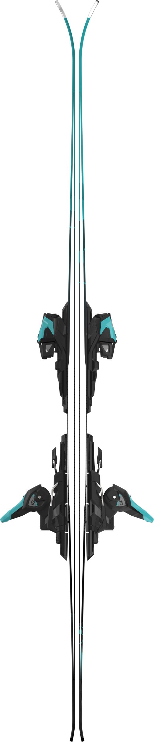 GW M BLUE TEAL BLUE 10 + REDSTER Atomic Ski X5 TEAL
