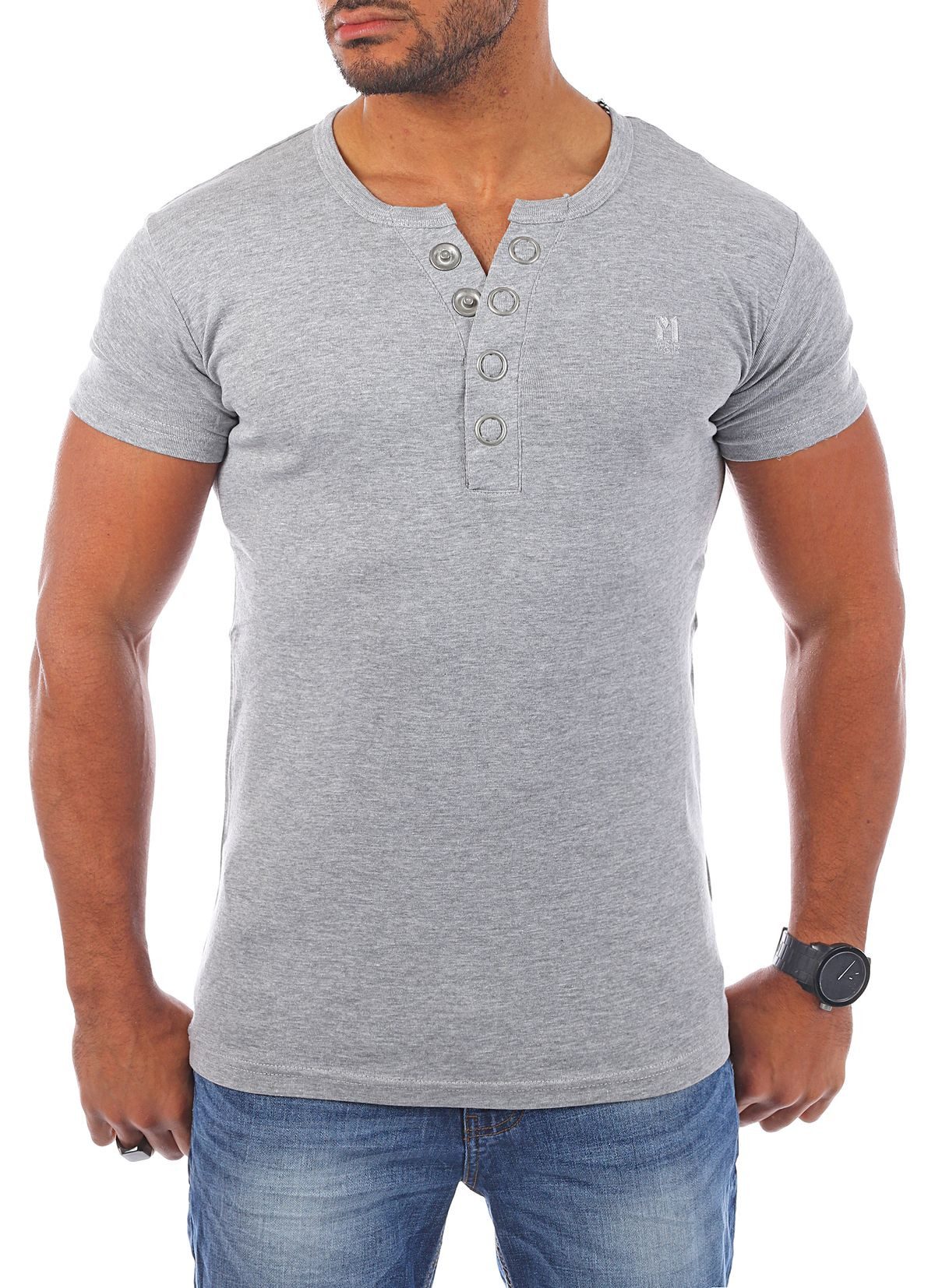 Young & Rich T-Shirt Herren basic günstig online kaufen