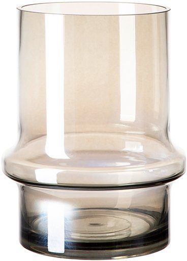 Höhe ca. hellgrau-transparent (1 KENZA Fink Glas, aus Tischvase 21 St), cm