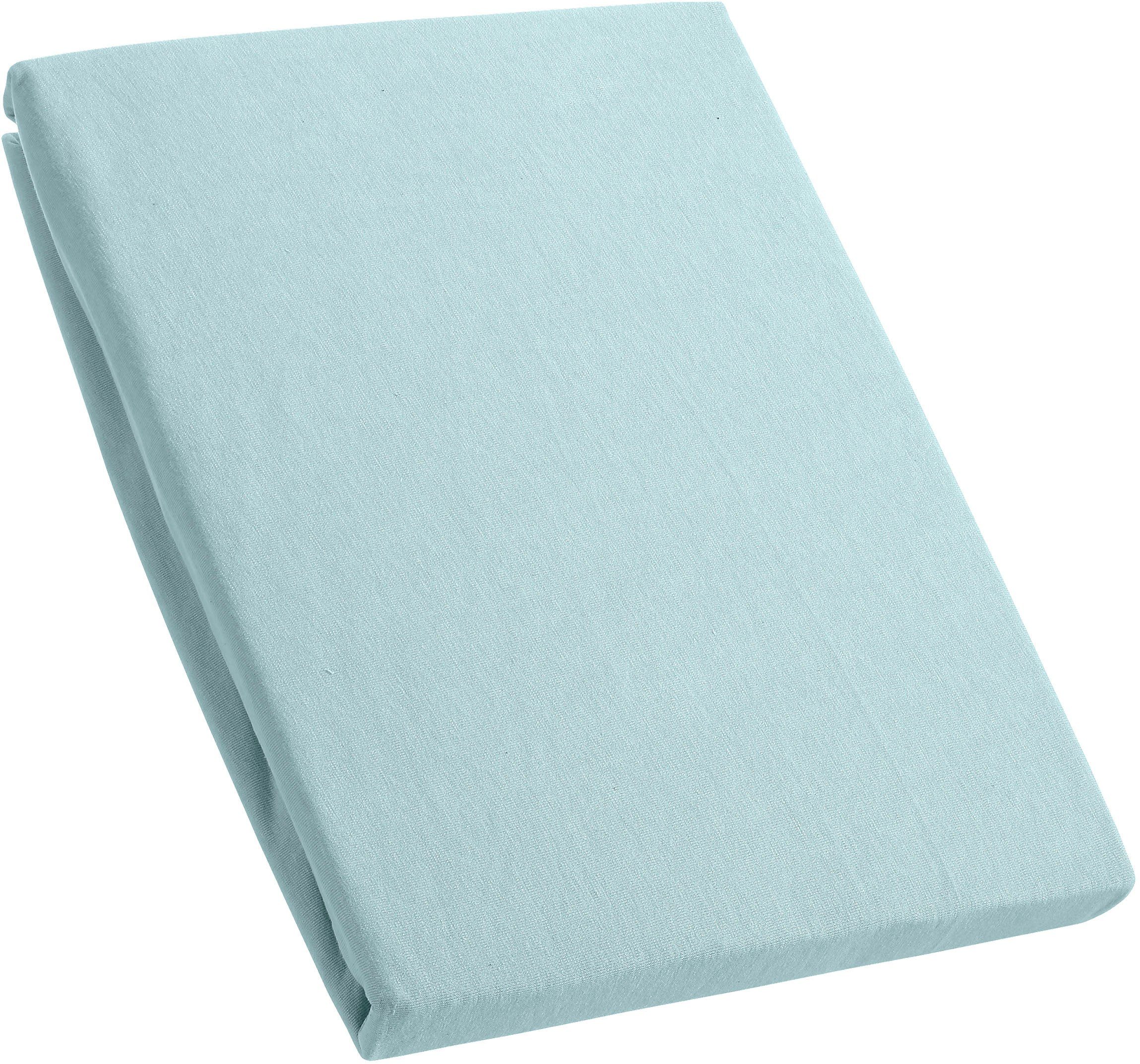 KUM Spannbettlaken Premium Jersey Spannbetttuch, Jersey, günstig online kaufen