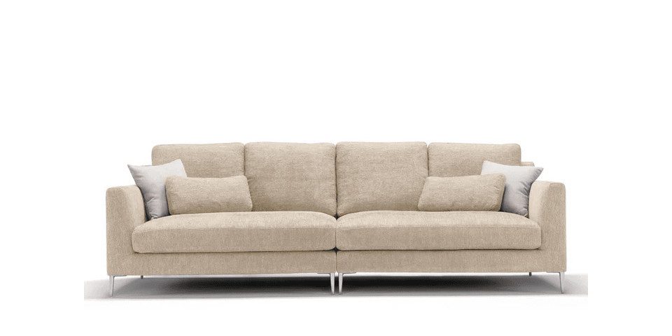moebeloutlet.de 3-Sitzer Stoffsofa Furniture Outlet.de – Italien Designersofa 2 Jahre Garantie, Made in Italy