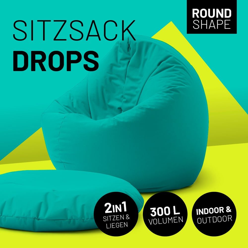 Lumaland Sitzsack In-& Outdoor Sitzkissen Bean Bag, XXL 300L Gaming Lounge günstig online kaufen