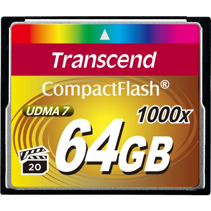 Transcend CompactFlash 1000 64 GB UDMA 7 Speicherkarte