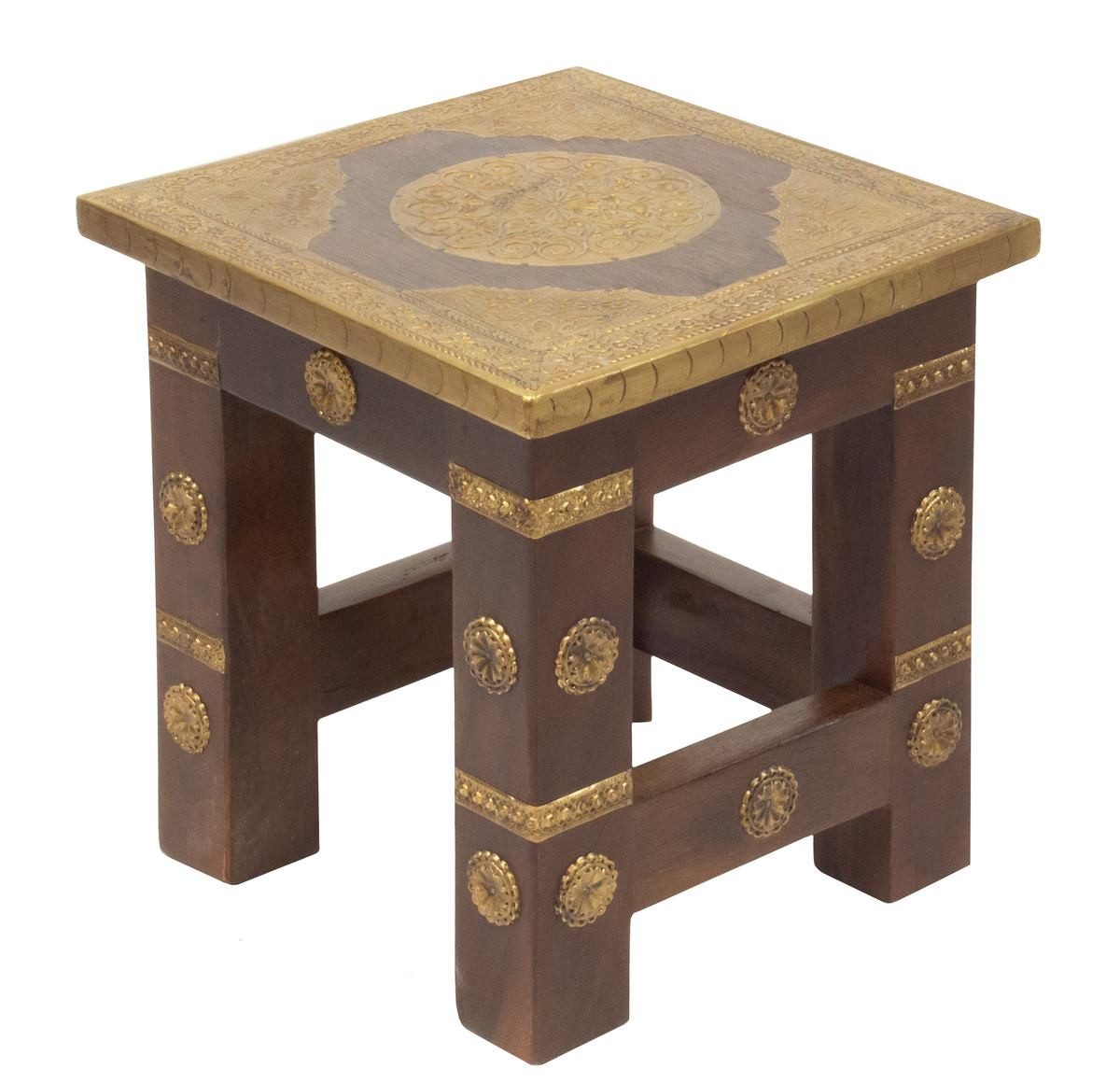 Oriental Galerie Beistelltisch Indischer Hocker mit günstig online kaufen