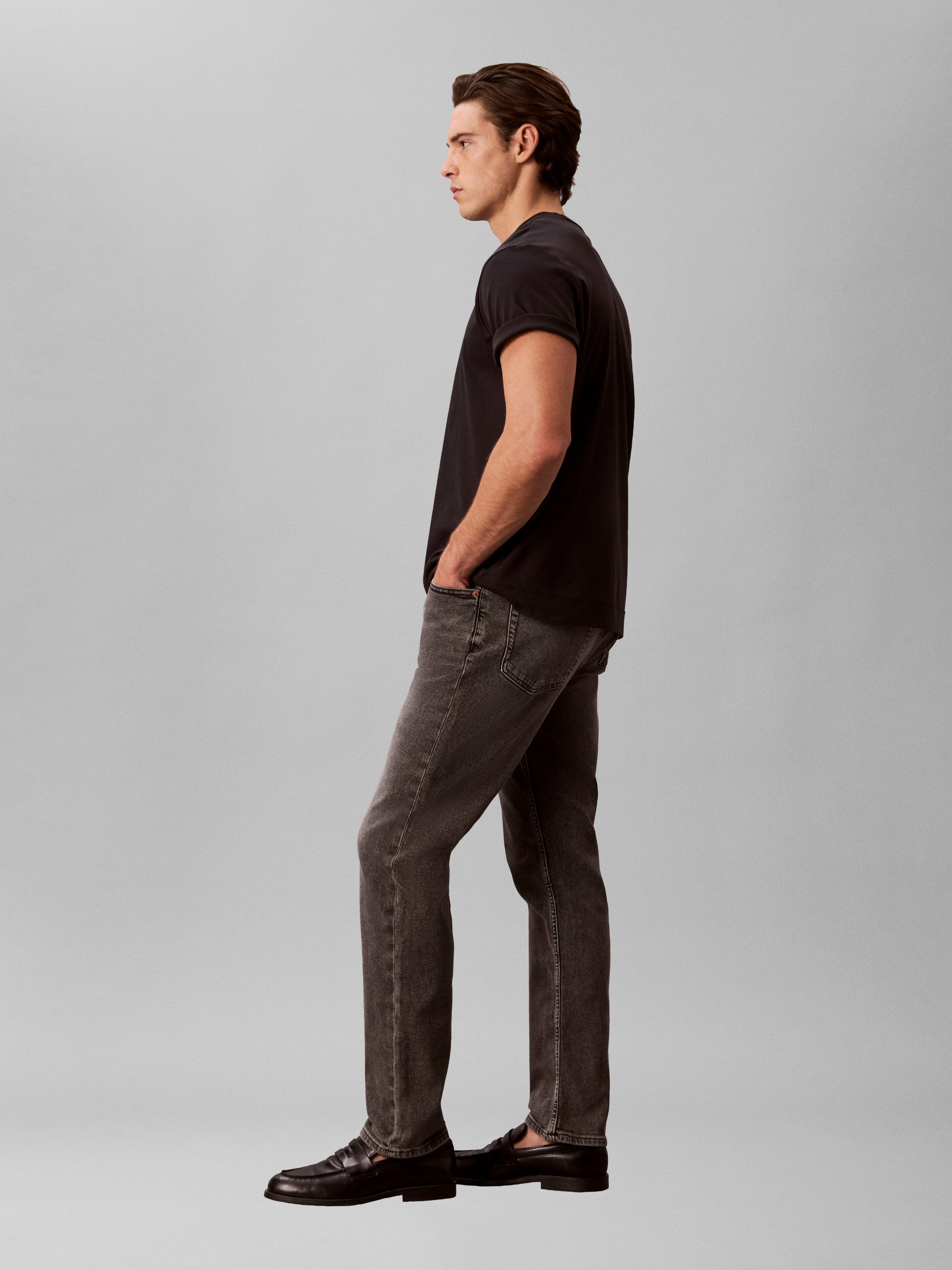 Calvin Klein Jeans Slim-fit-Jeans Slim fit mit Taschen – Bild 5 von 5