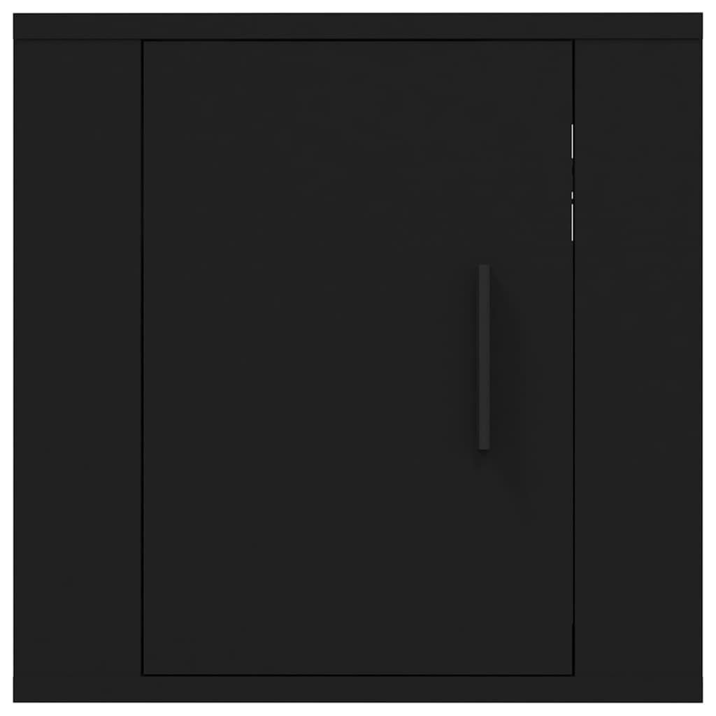 TV-Wandschrank furnicato Schwarz 40x34,5x40 cm TV-Schrank