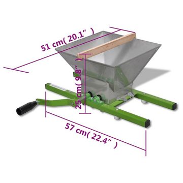 vidaXL Handmixer Früchte-Mühle 7 L