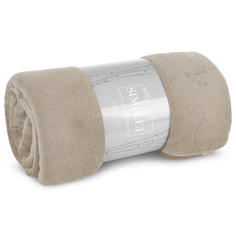 Wohndecke Simple/1, Eurofirany, Mikrofaser Decke, Tv-Decke, günstig online kaufen
