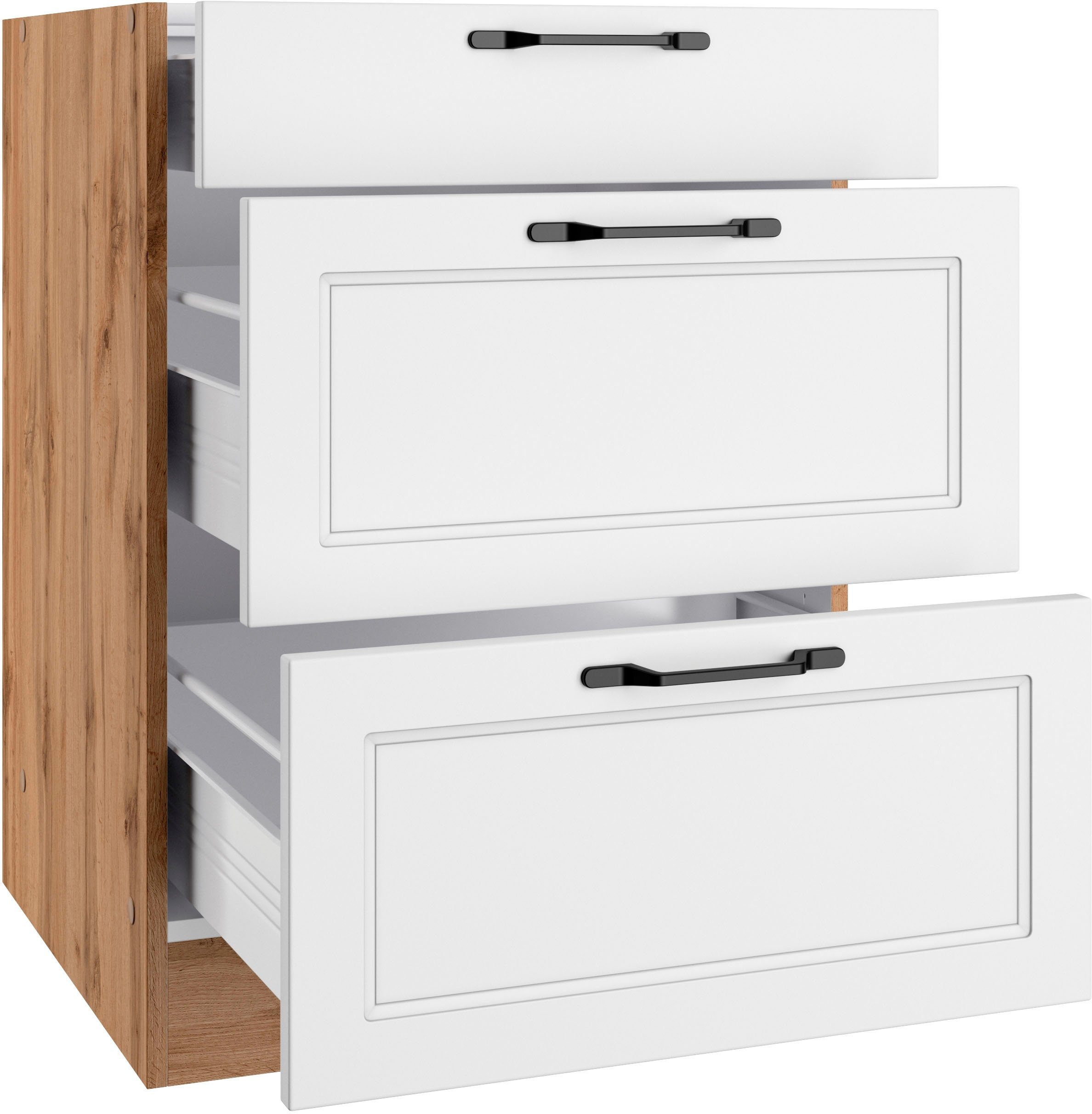 KOCHSTATION Unterschrank KS-Lana Breite 60 cm