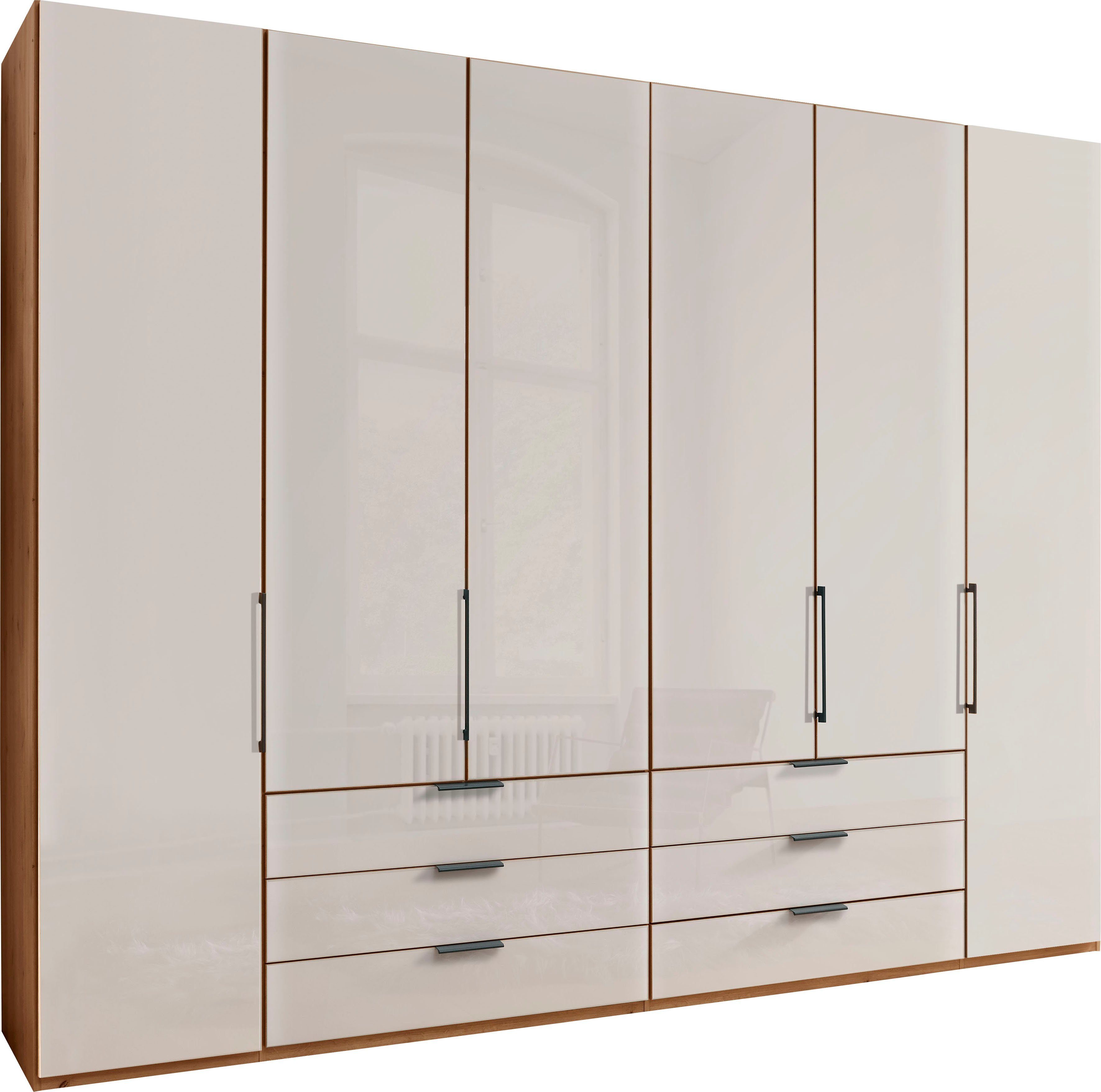 WIEMANN Drehtürenschrank "Monaco" mit Glasfront sowie hochwertige Beschläge günstig online kaufen