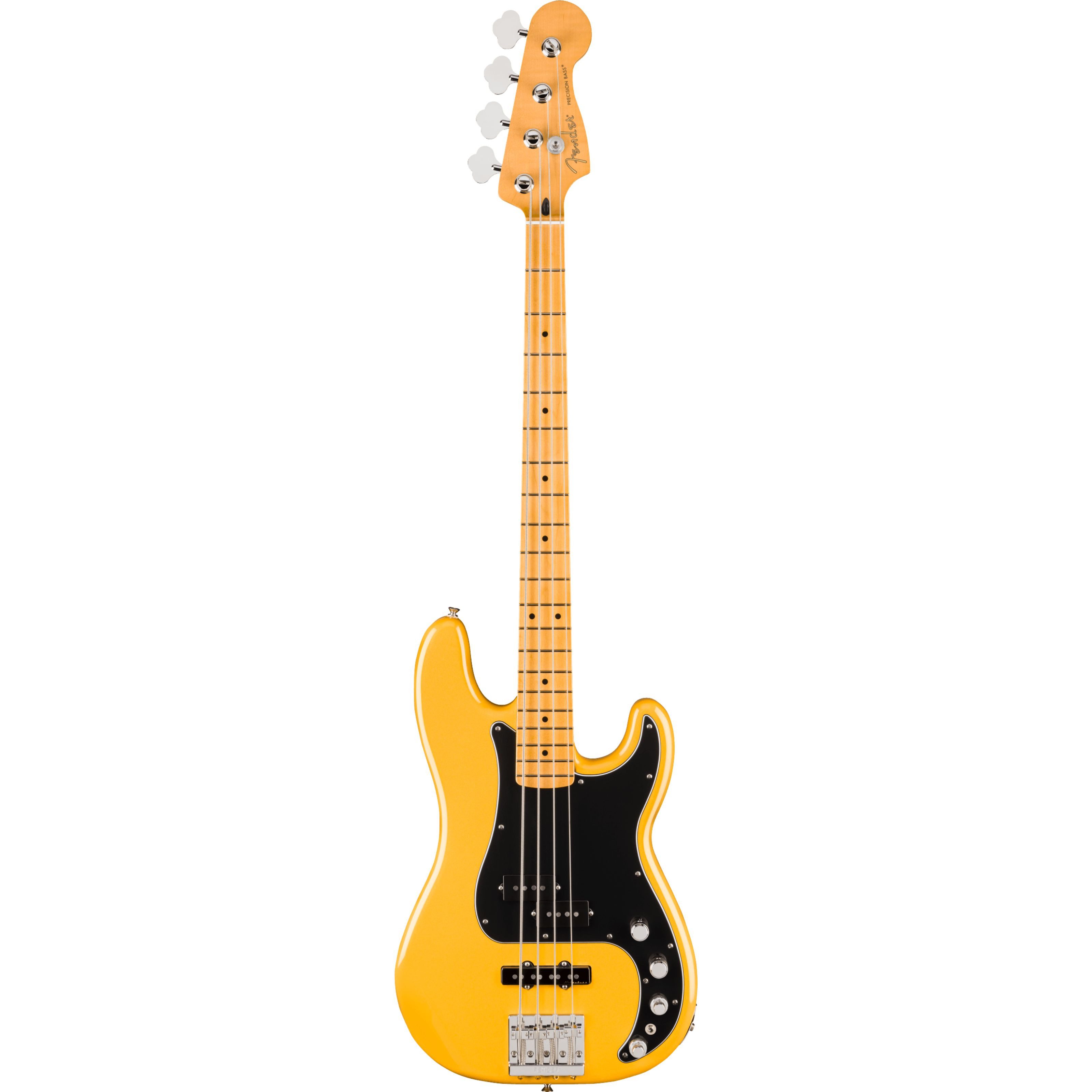 Fender E-Bass, E-Bässe, 4-Saiter E-Bässe, Player II Modified Precision Bass MN Sunshine Yellow - E-Bass