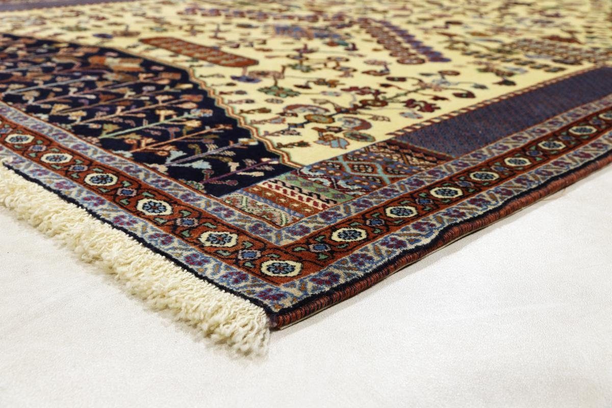 Orientteppich Ghashghai Sherkat Handgeknüpfter mm Nain rechteckig, Orientteppich, Höhe: Trading, 139x182 12
