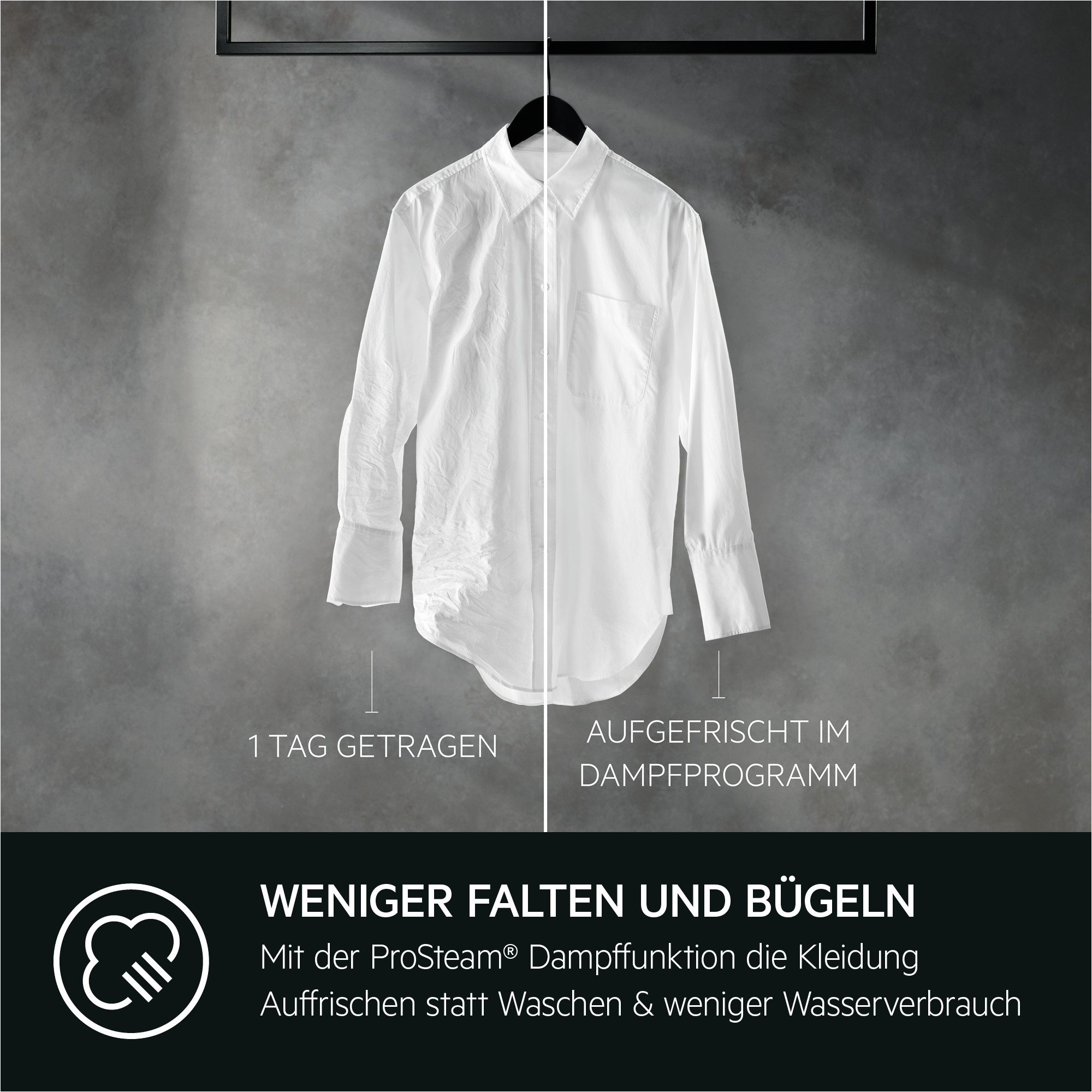 AEG Waschmaschine Toplader 7000 ProSteam® LTR7A70260, 6 kg, 1200 U/min, ProSteam® - Auffrischen mit Dampf, reduziert Falten in 25 Min. – Bild 3 von 5