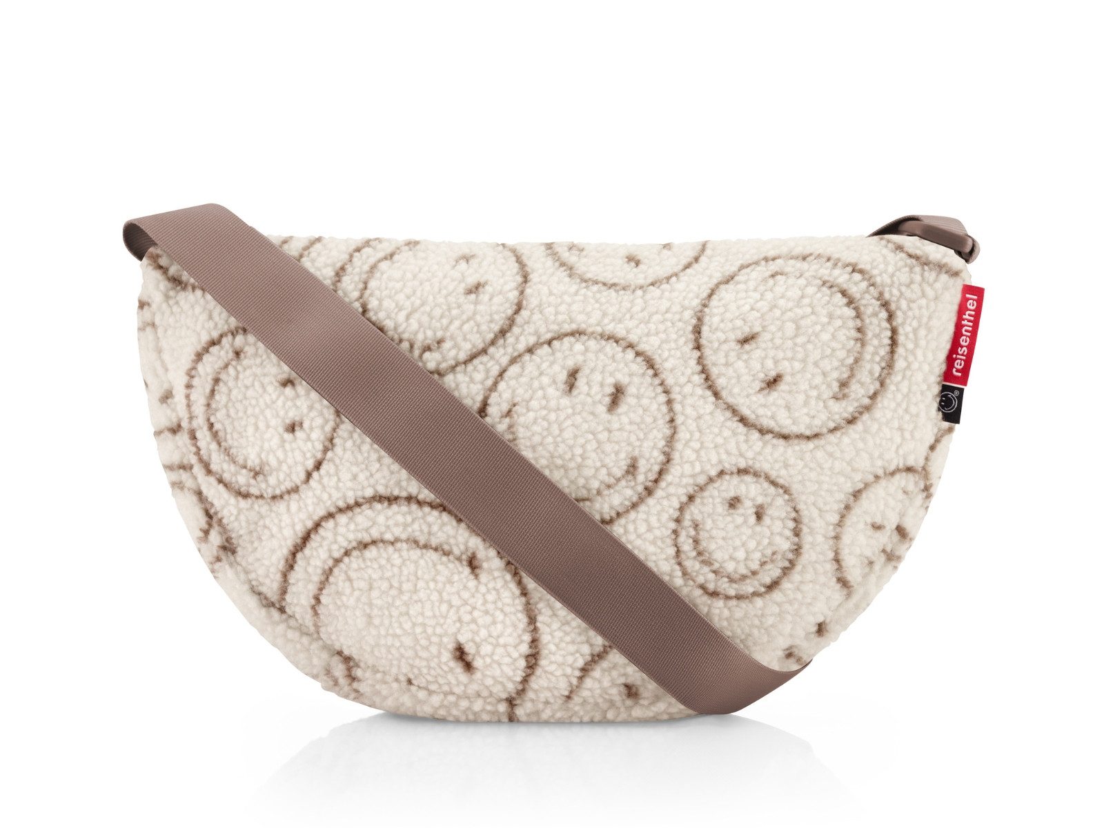 REISENTHEL® Umhängetasche moonbag S smiley® teddy chocolate