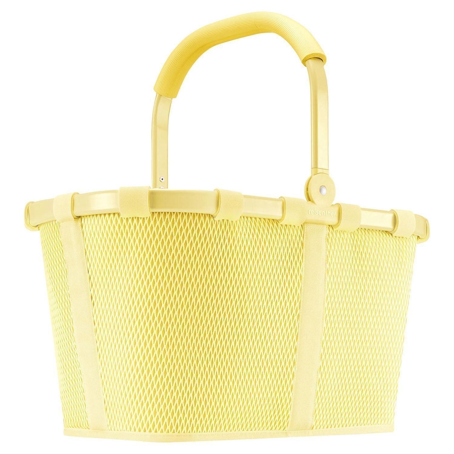 Einkaufskorb CARRYBAG MESH LEMON, Gelb, Aluminium, Polyester