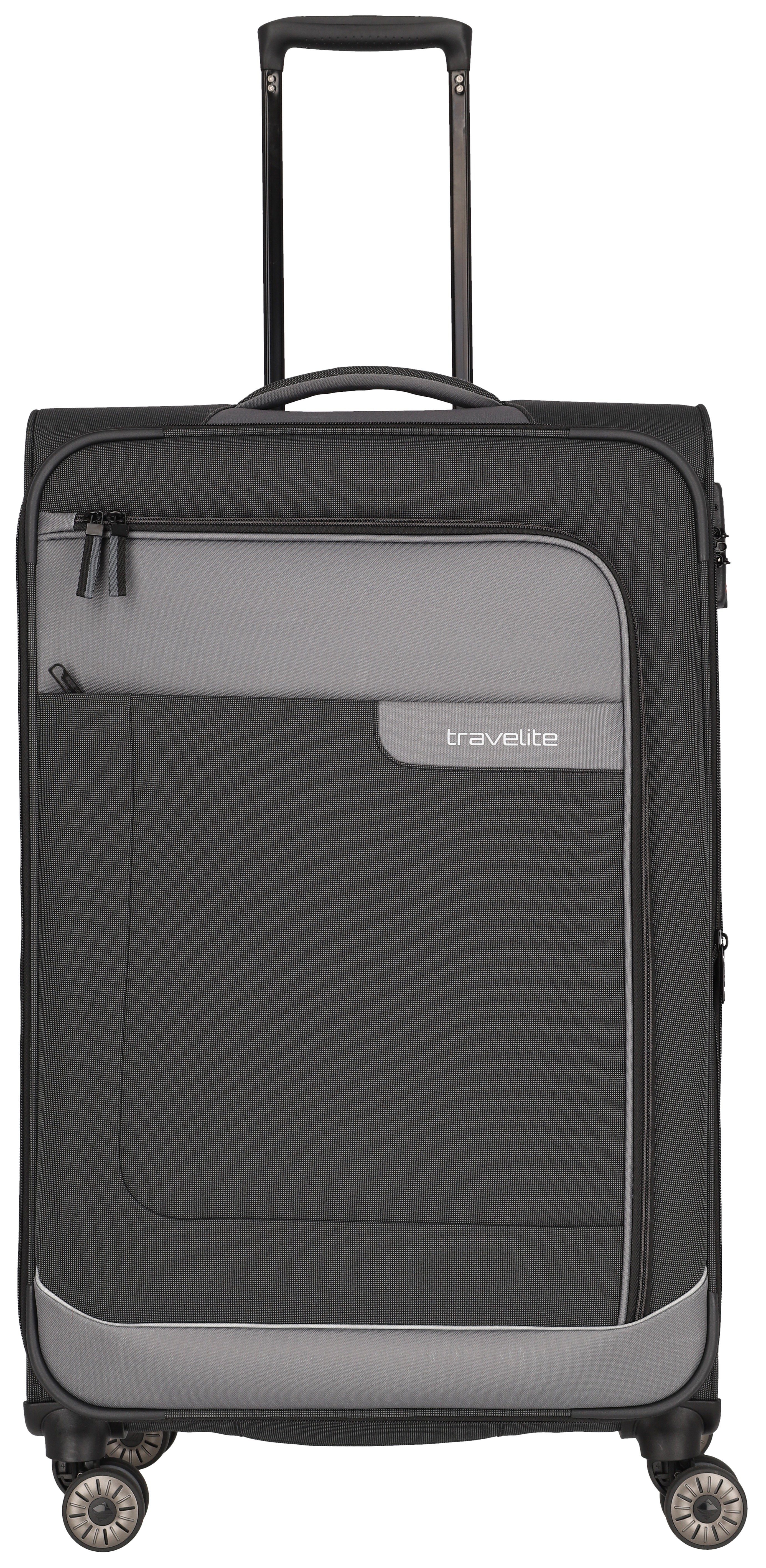 travelite Weichgepäck-Trolley VIIA, verschiedene Größen und Farben, 4 Rolle günstig online kaufen