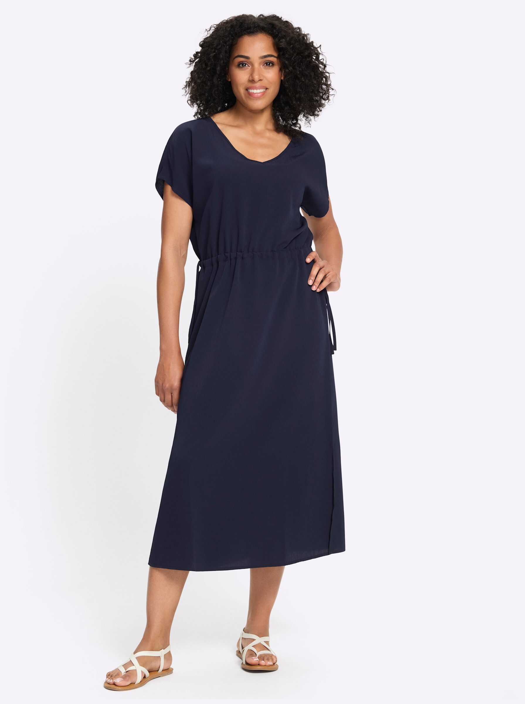 Sieh an! Etuikleid Kleid Kurzarm