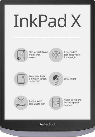 PocketBook InkPad X E-Book (10,3", 32 GB)