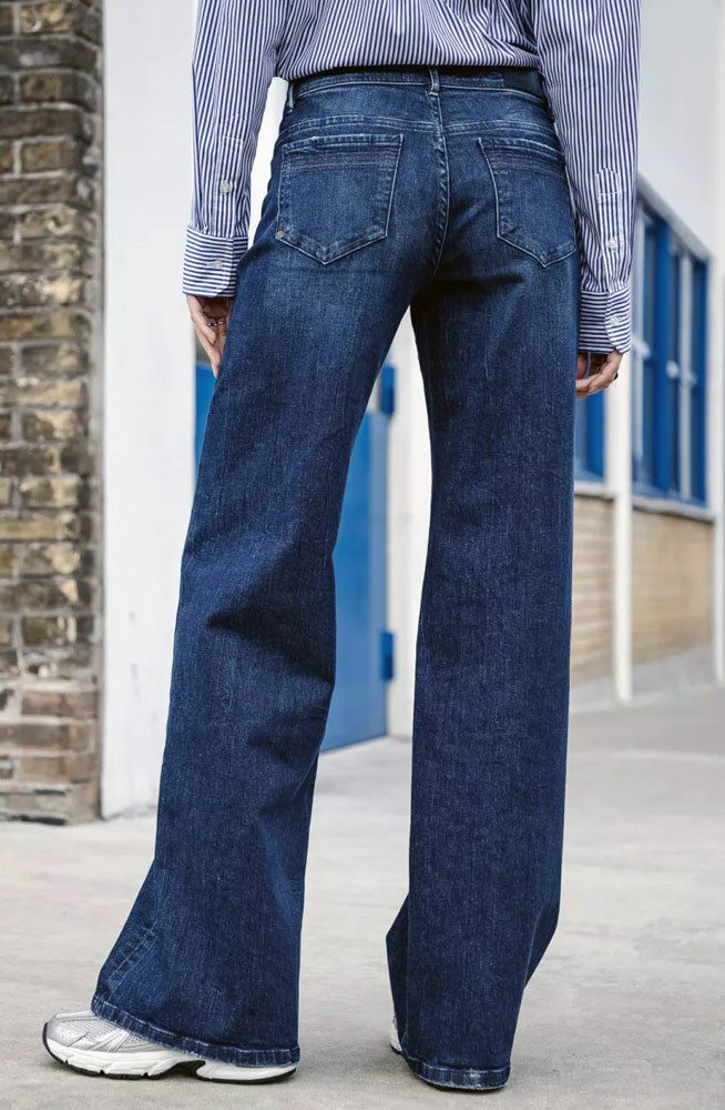 Freeman T. Porter Schlagjeans Agatha Denim Solva günstig online kaufen