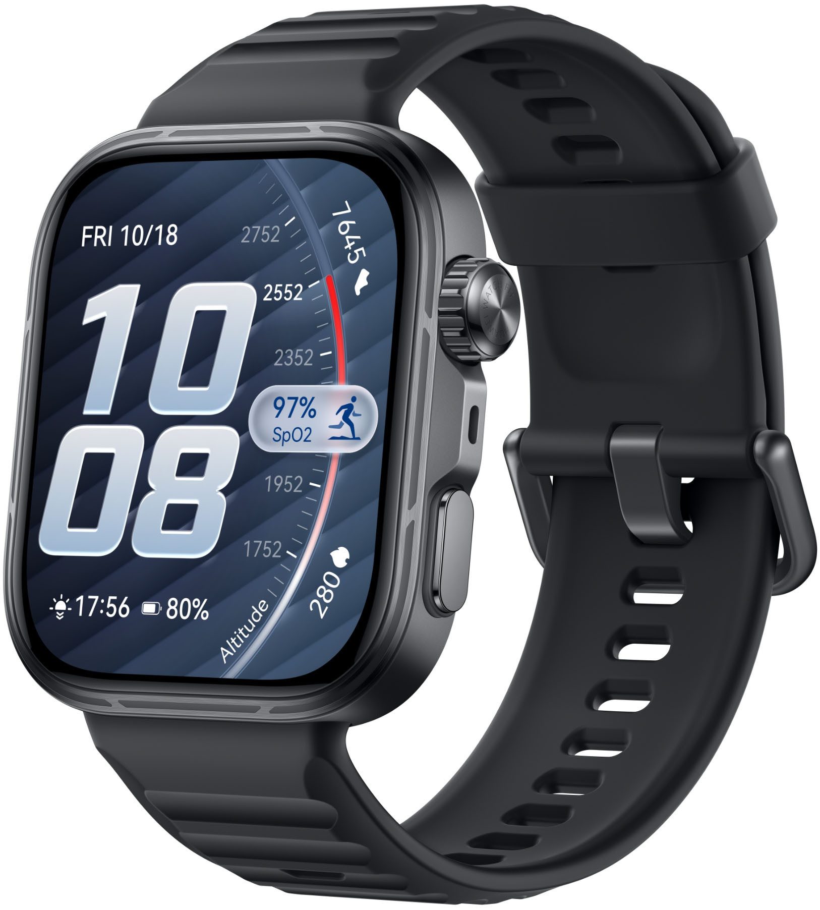 Huawei Watch Fit 5 Pro Smartwatch (4,9 cm/1,92 Zoll, Harmony OS), Brillantes Display, EKG, präzises Schlaftracking, NFC-Zahlung