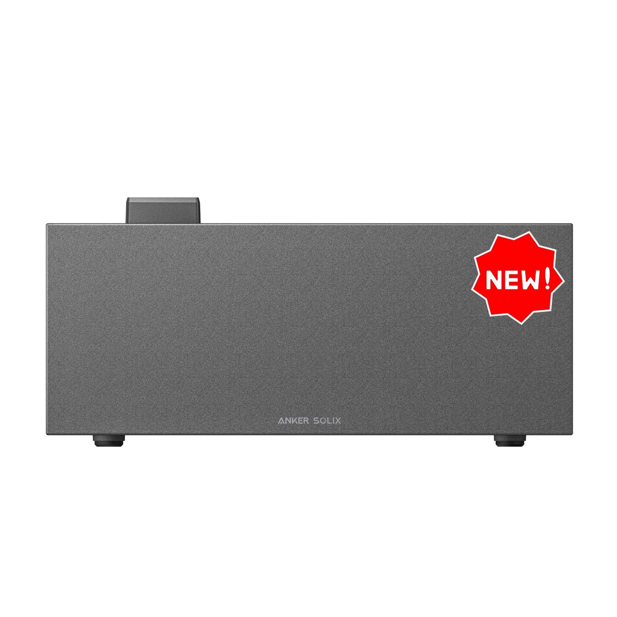 Anker Balkonkraftwerk Anker SOLIX BP2700 Erweiterungsakku für Solix Solarbank 2 und 3, (Packung, 1-St., 1 Stück), LiFePO4 Akku mit 2688 Wh Kapazität