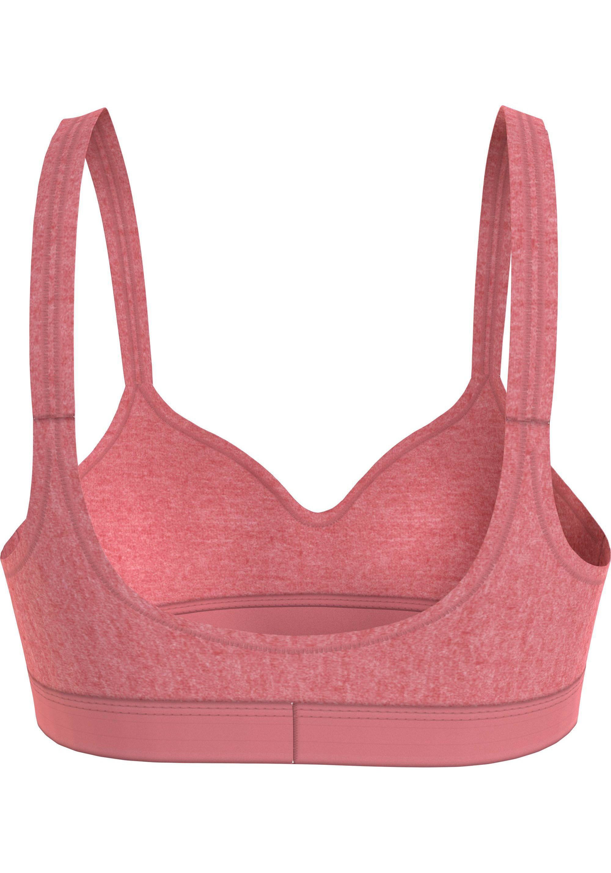 LIFT modischem Underwear Flora_Pink_Heather Logobund BRALETTE Bralette-BH SIZES) (EXT mit Hilfiger Tommy