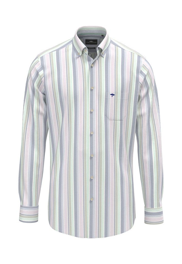 Businesshemd Fynch-Hatton / He.Hemd langarm / Washed Oxford Stripes, B.D., 1/1