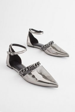 Next Forever Comfort® Spitze, flache Schuhe mit Kette Sandale (1-tlg)
