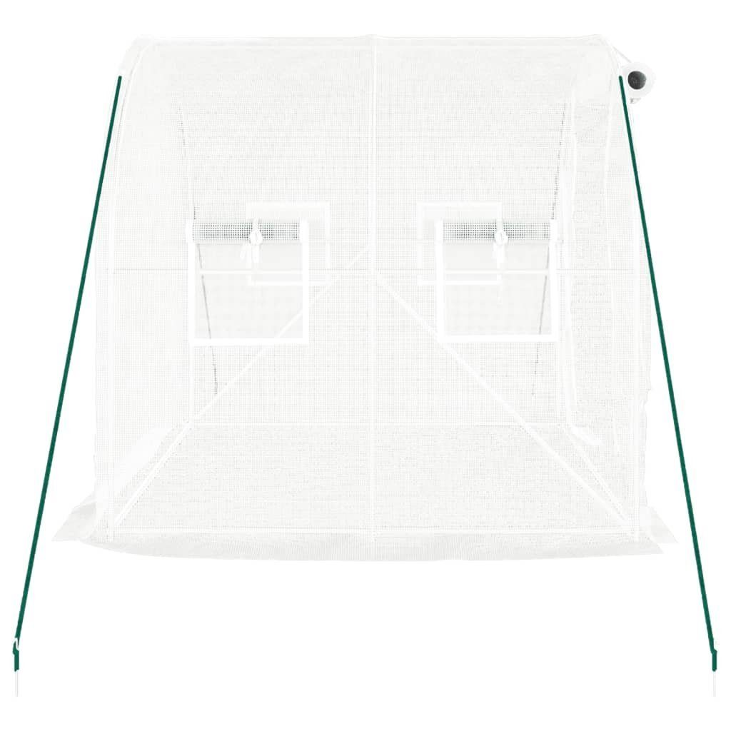 vidaXL Gewächshaus Gewächshaus mit Sta...