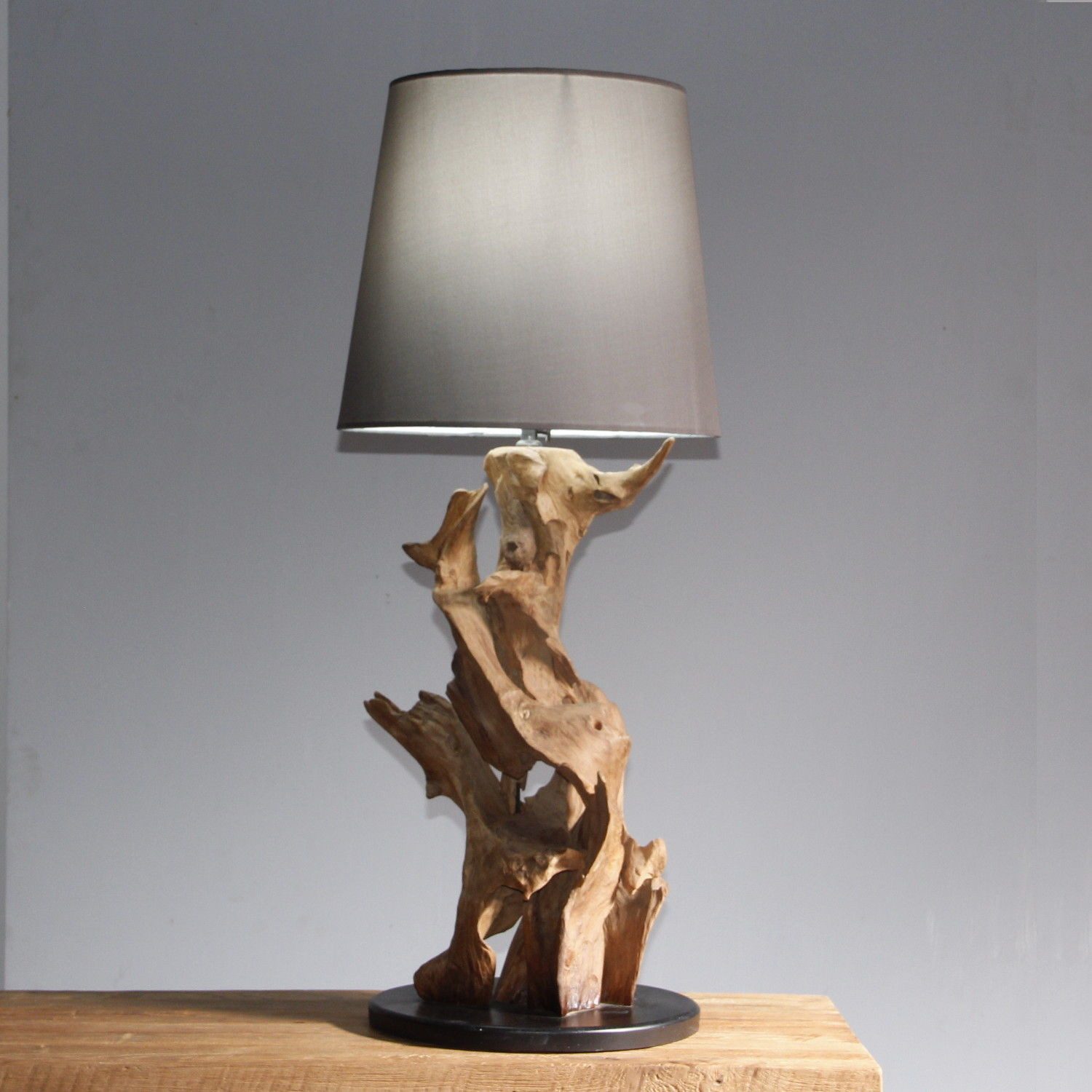 ExotischerLeben Nachttischlampe IKAL Treibholz Tischlampe 82 günstig online kaufen