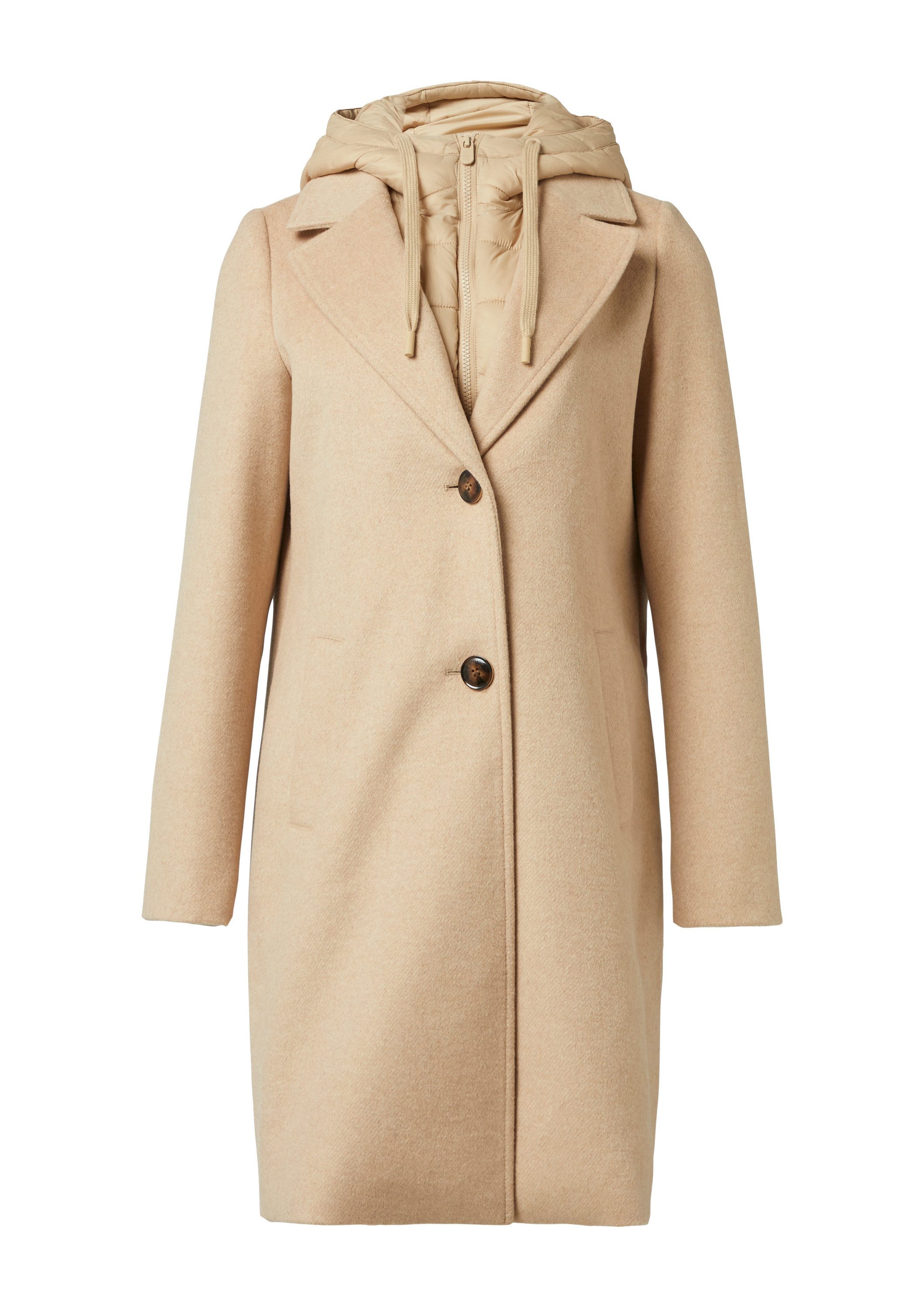 comma Funktionsmantel Outdoor-Mantel Mantel mit herausnehmbarem Stepp-Einsa günstig online kaufen