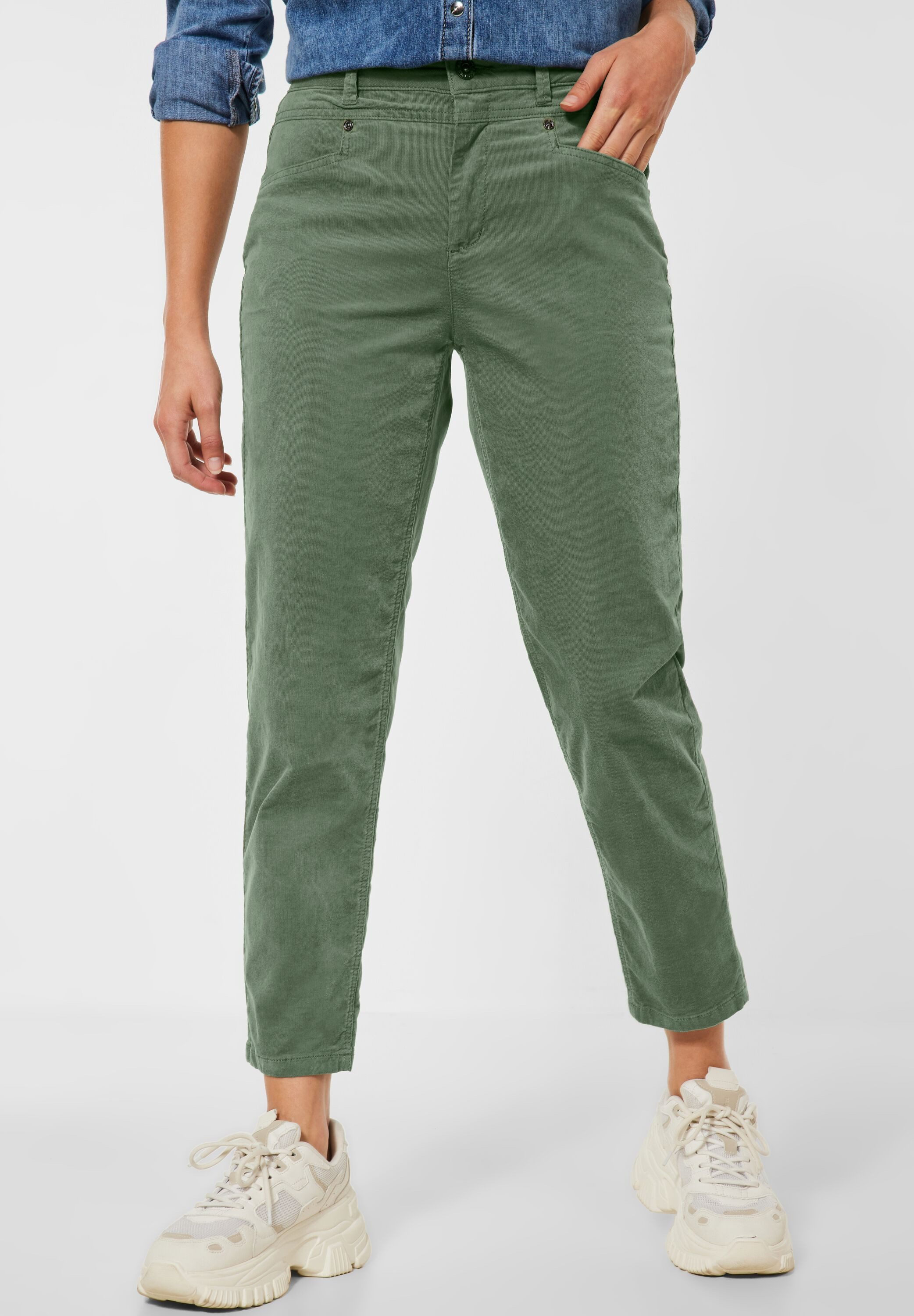 STREET ONE Leggings Casual Fit Cordhose