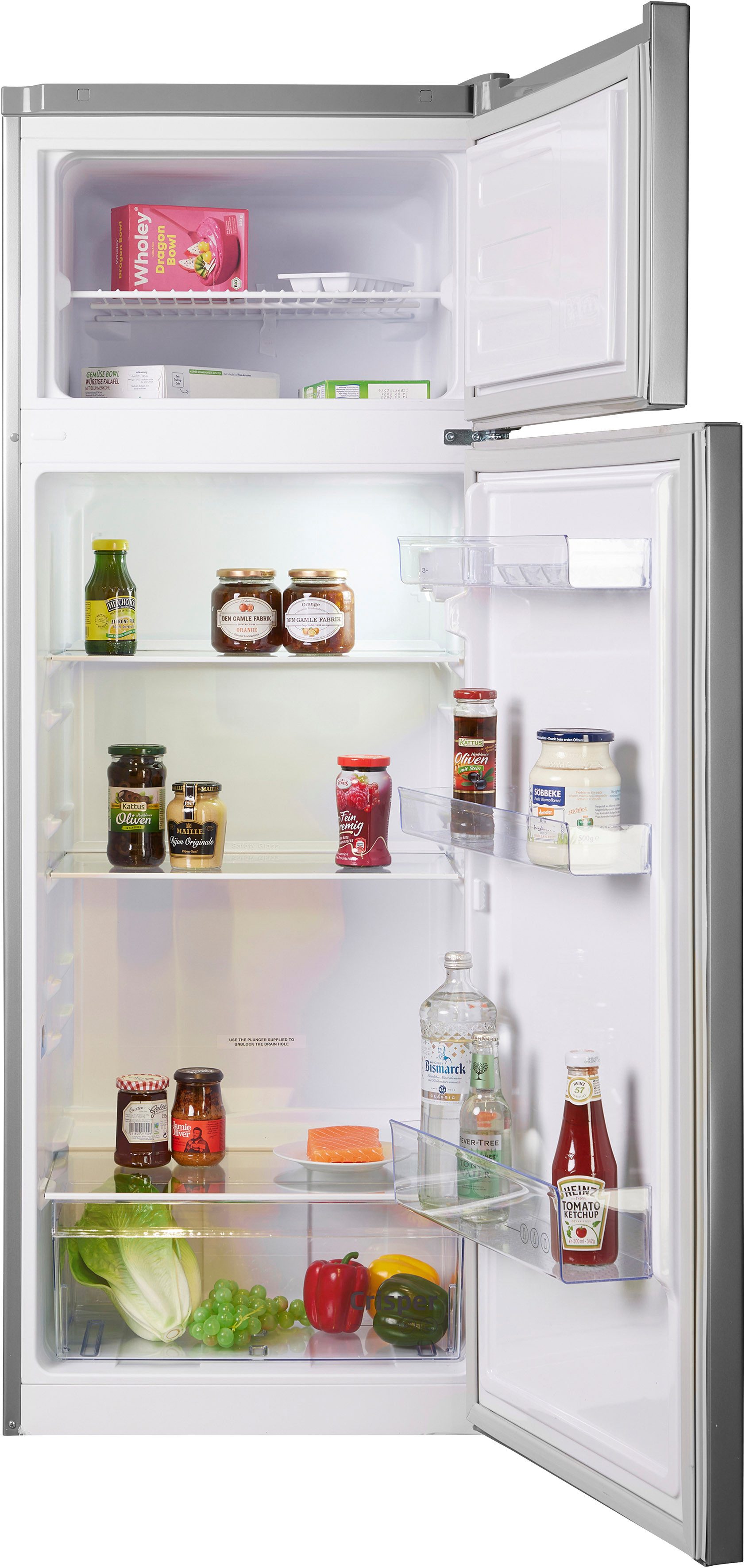 BEKO Top Freezer RDSA240K40SN 7519720068, 146,5 cm hoch, 54 cm breit