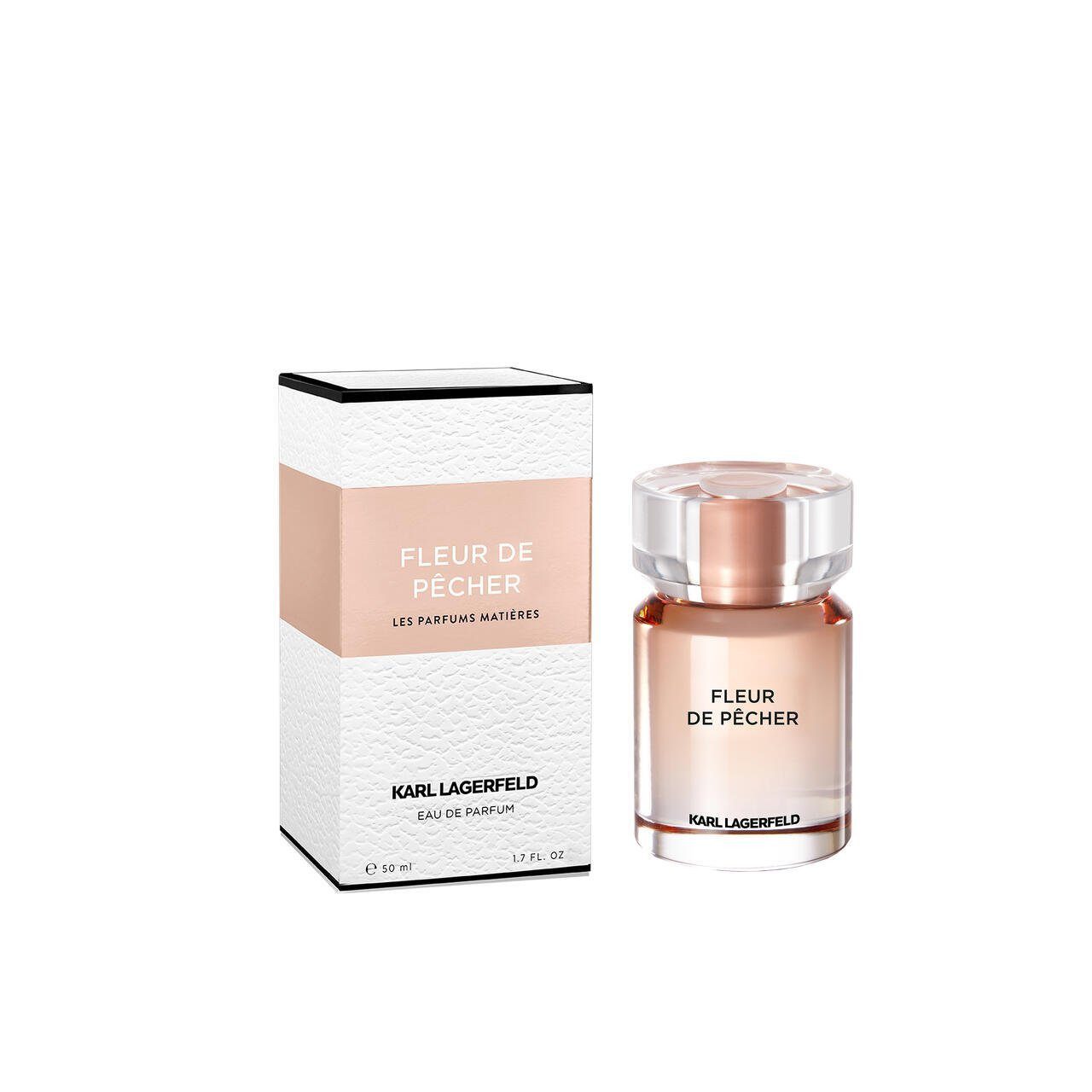 KARL LAGERFELD Eau de Parfum Fleur de Pecher, Glasflakon, Parfüm EDP, Damenduft