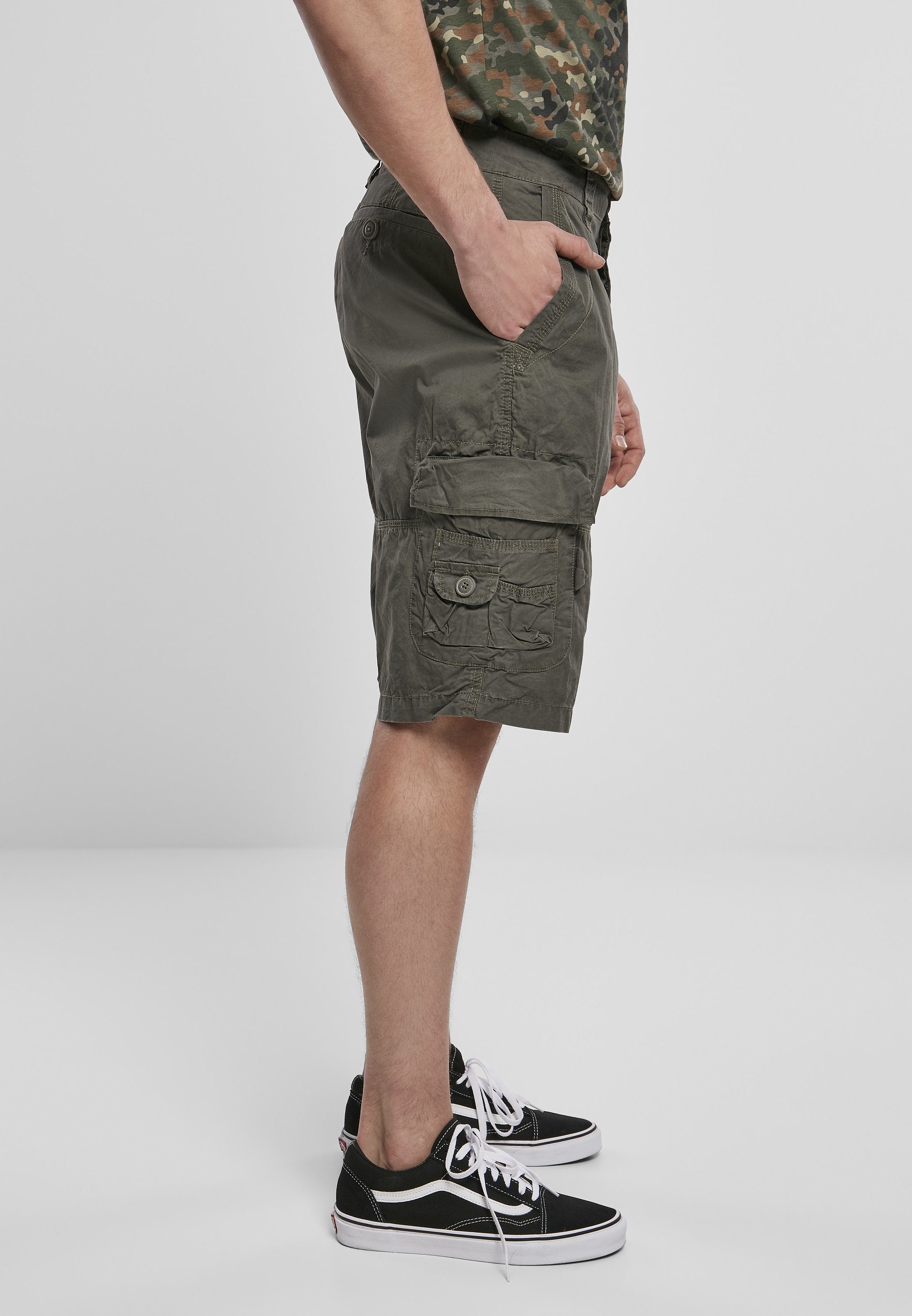 olive (1-tlg) Herren Stoffhose Shorts Brandit Ty