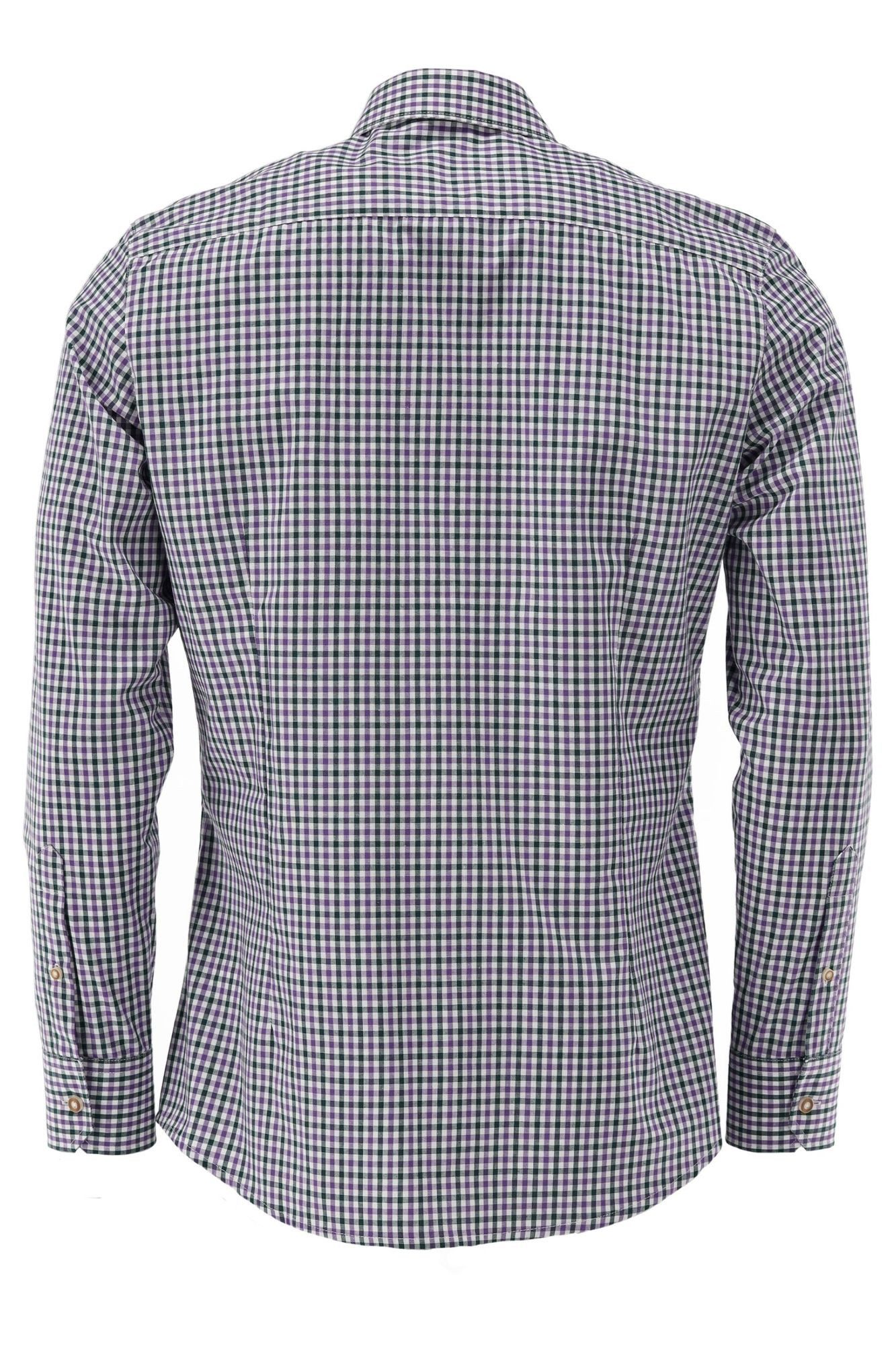 OS Trachten Outdoorhemd Tupopa Langarm Jagdhemd mit Hirsch-Stickerei auf de günstig online kaufen