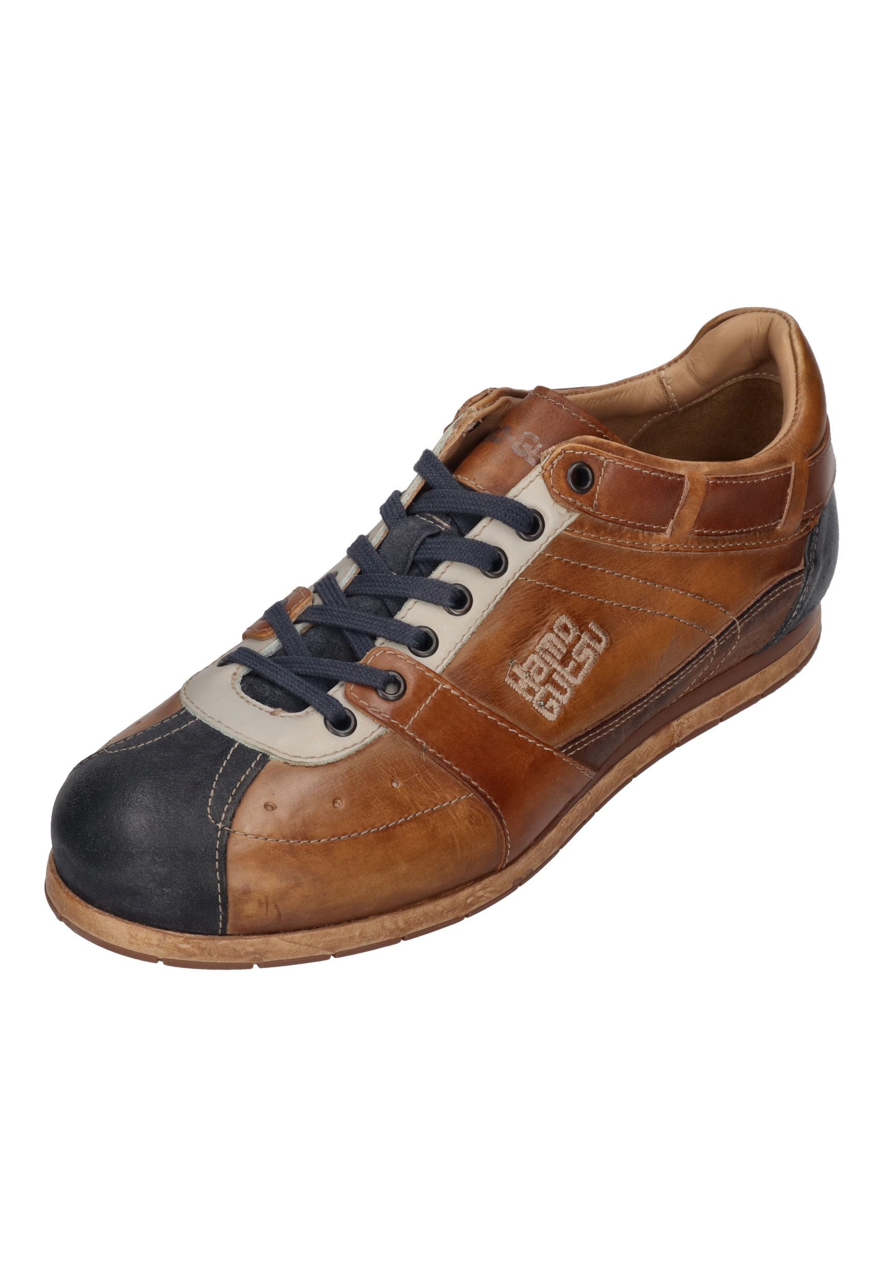 Kamo-Gutsu TIFO 051 Sneaker Denim Castagno