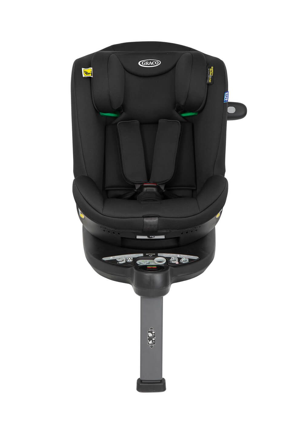 Graco Autokindersitz Turn2Me Grow i-Size R129 Reboardkindersitz - Farbe: Midnight