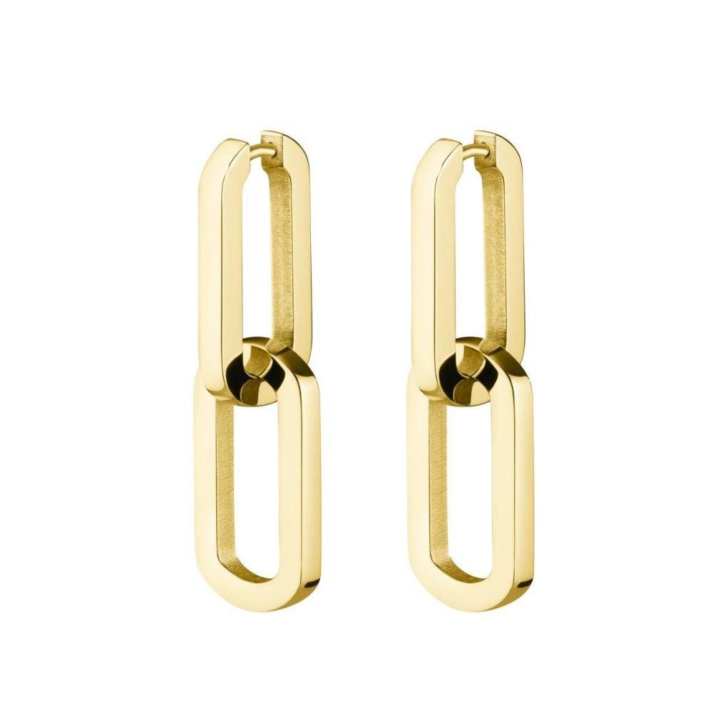 ROSEFIELD Ohrring-Set ROSEFIELD Серьги Dual Hoops Gold