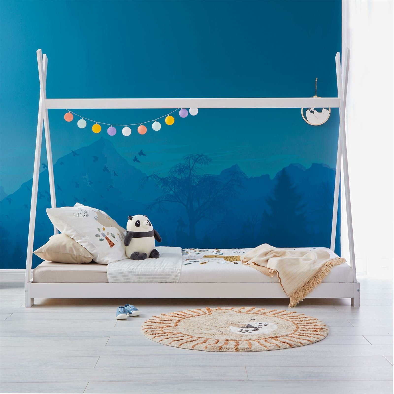 IDIMEX Kinderbett ELIN, Tipibett Hausbett Spielbett günstig online kaufen