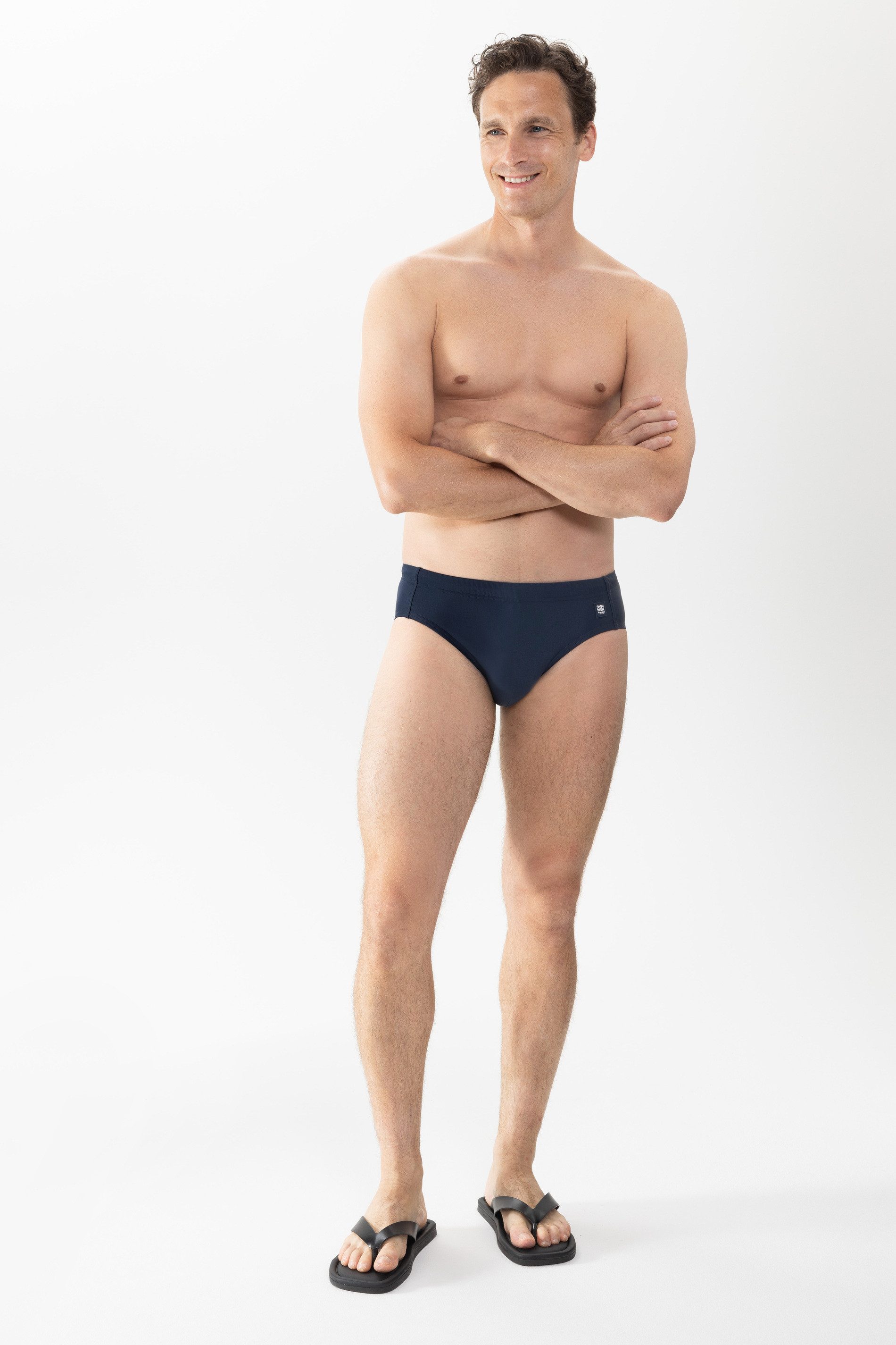 Badeshorts Mey Herren Badehose uni Badeshorts