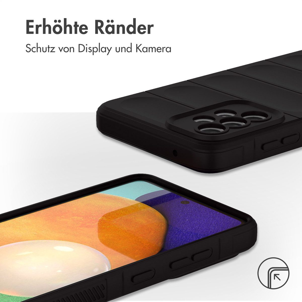 imoshion Backcover imoshion EasyGrip Backcover Samsung Galaxy A52(s) (5G/4G) - Schwarz