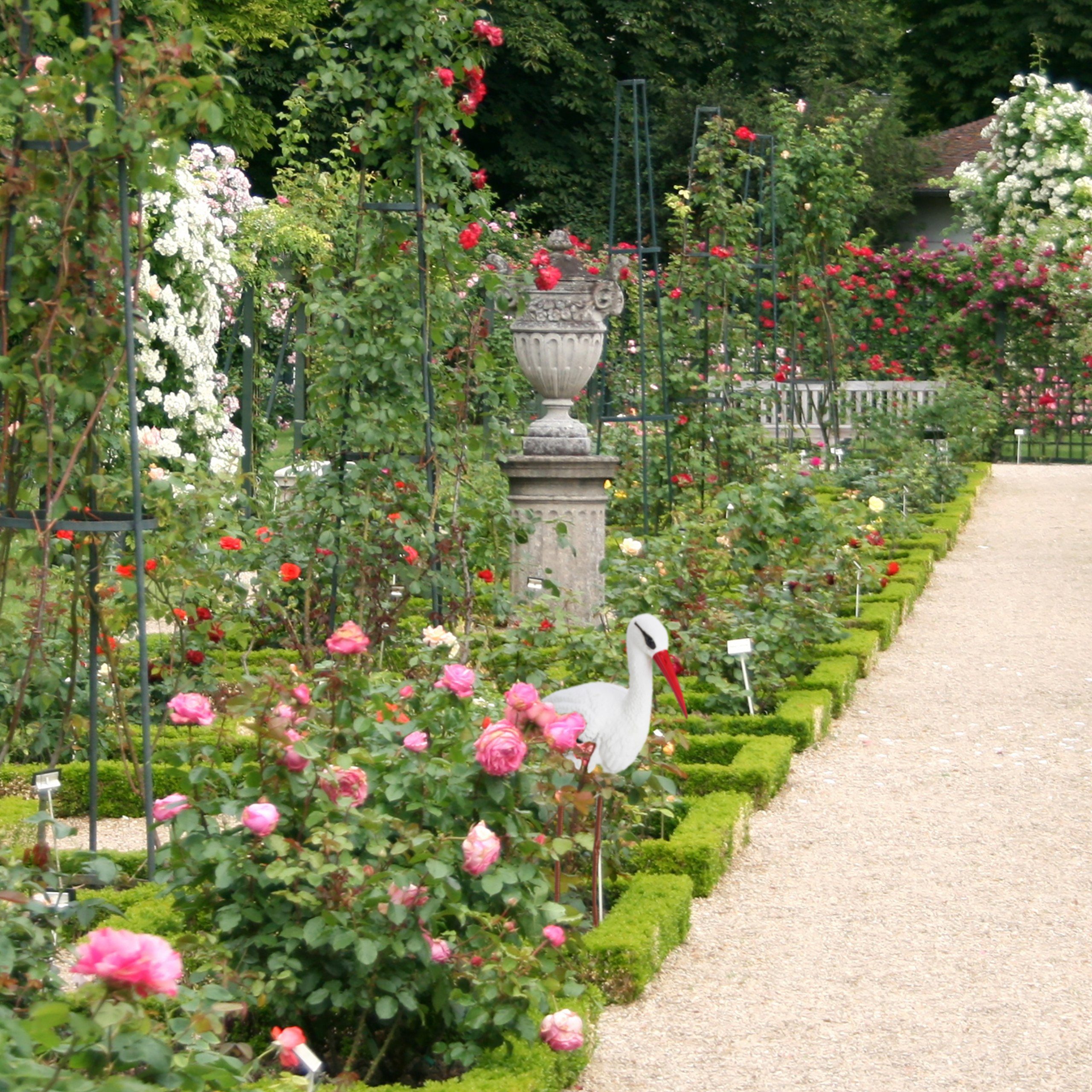 relaxdays Gartenfigur Storch