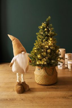 my home Weihnachtsfigur Wichtel Junge, Weihnachtsdeko, Wichtel mit ausziehbaren Beinen