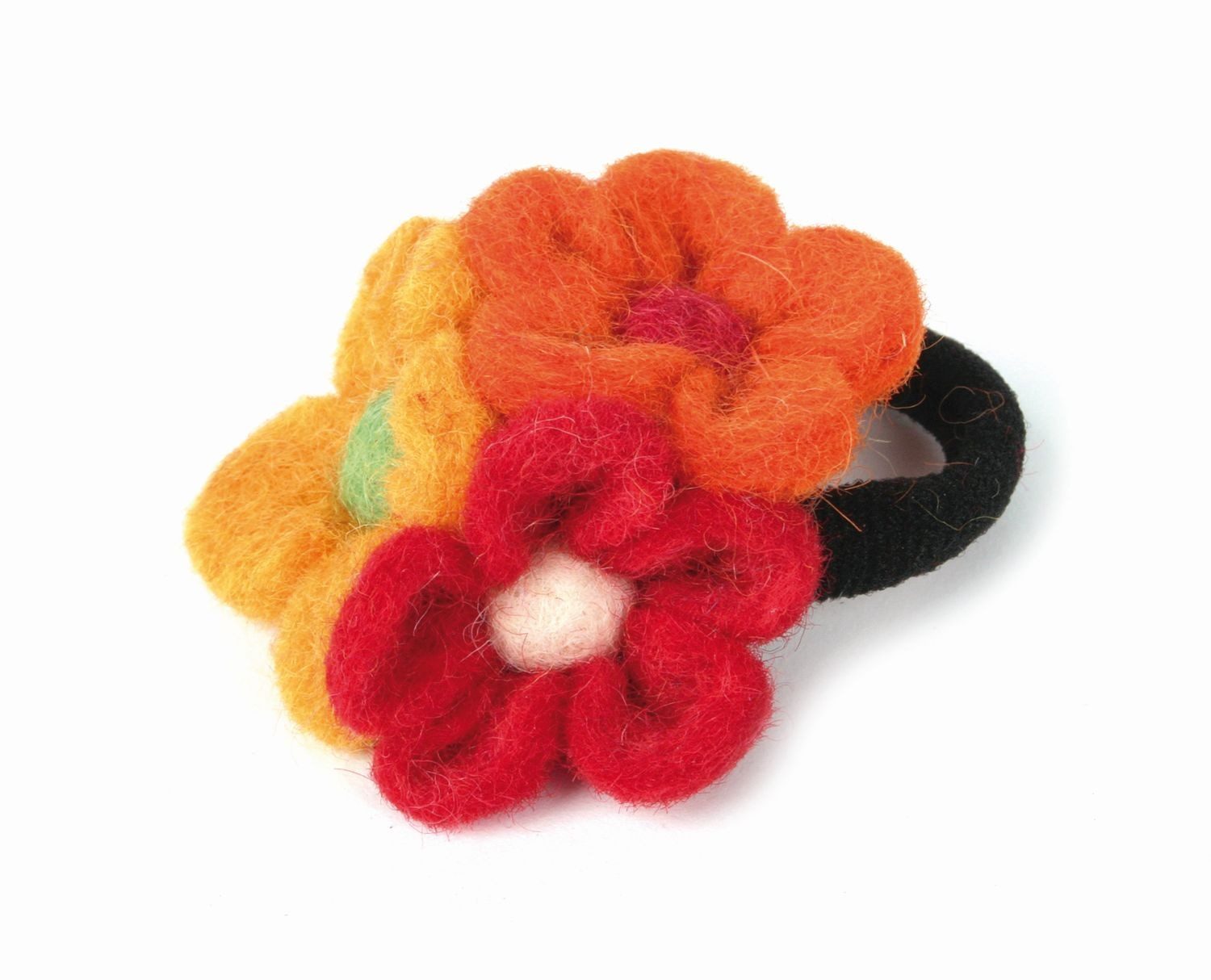 El Puente Haarband Haarband "Blumen", Handmade, Fair Trade