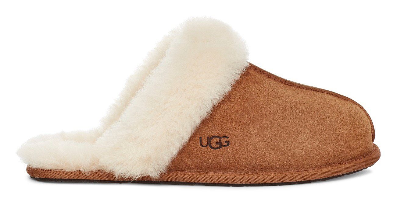 UGG Scuffette II Hausschuh Homeslippers, Hausschuh mit kuscheligem Fellimitat-Kragen
