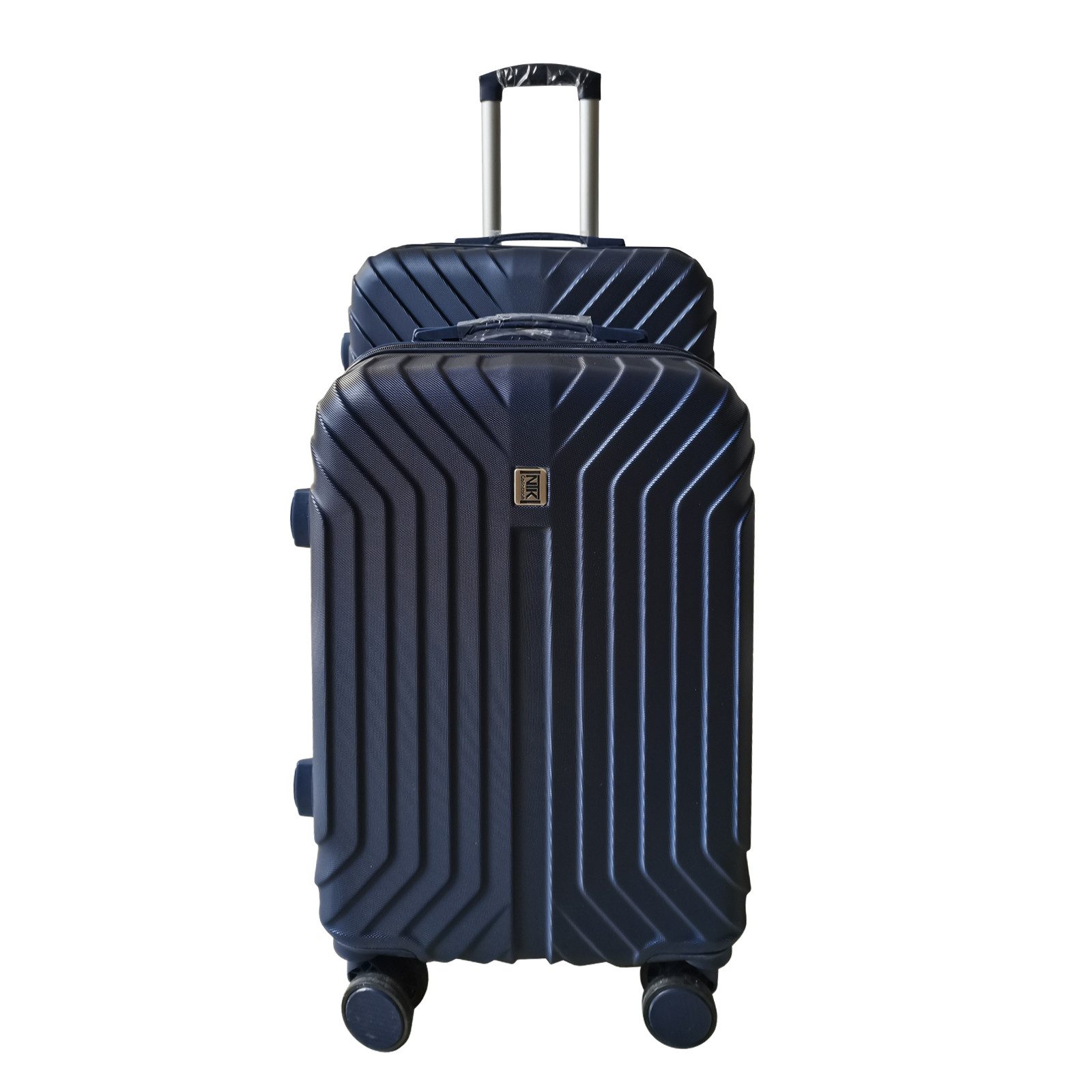 NTK-Collection Kofferset Kofferset Mabell 2-teilig, 4 Rollen, (Set, 2 Koffer), Hartschalenkoffer mit Rollen Teleskopgriff Zahlenschloss