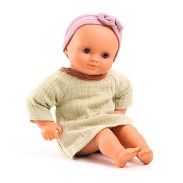 DJECO Babypuppe POMEA Puppe Pistache 32 cm