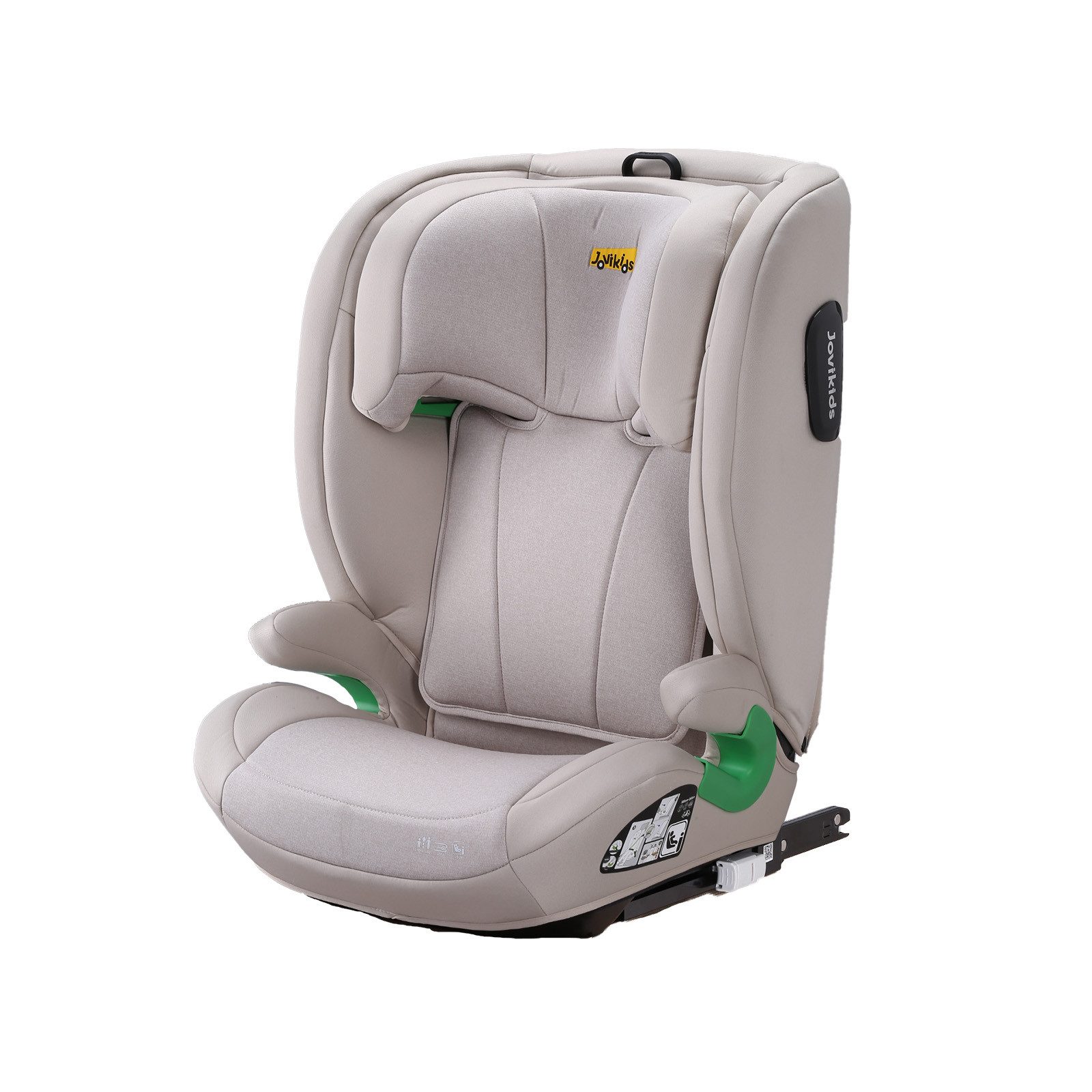 FANNOU Autokindersitz für 3,5 bis 12 Jahre (100-150 cm), mit verstellbarer Rückenlehne, Kopfstütze, Rehausseur Isofix